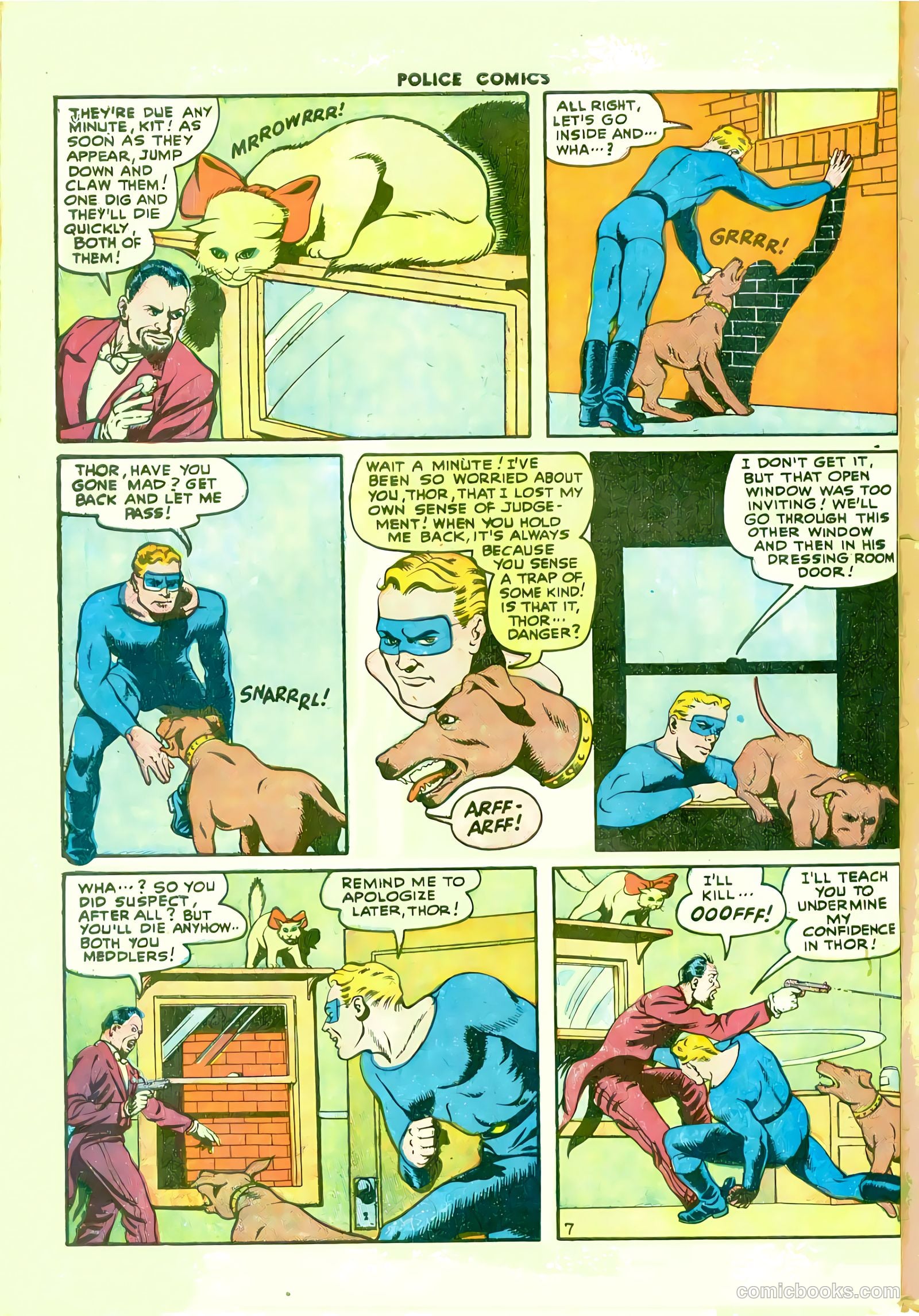 Police Comics #73 (1947) — page 48 of 52