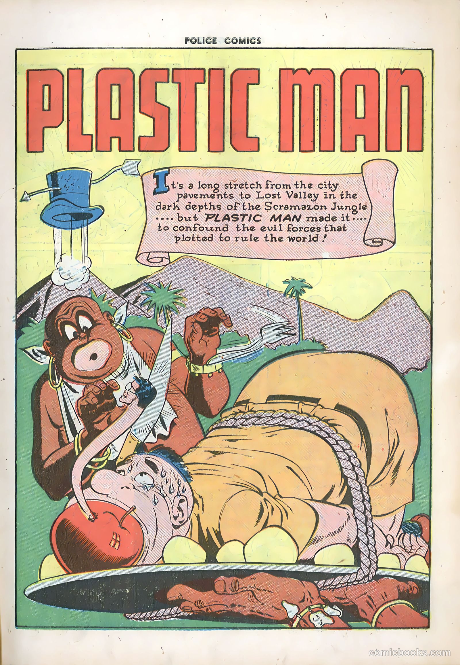 Police Comics #74 (1948) — page 4 of 53