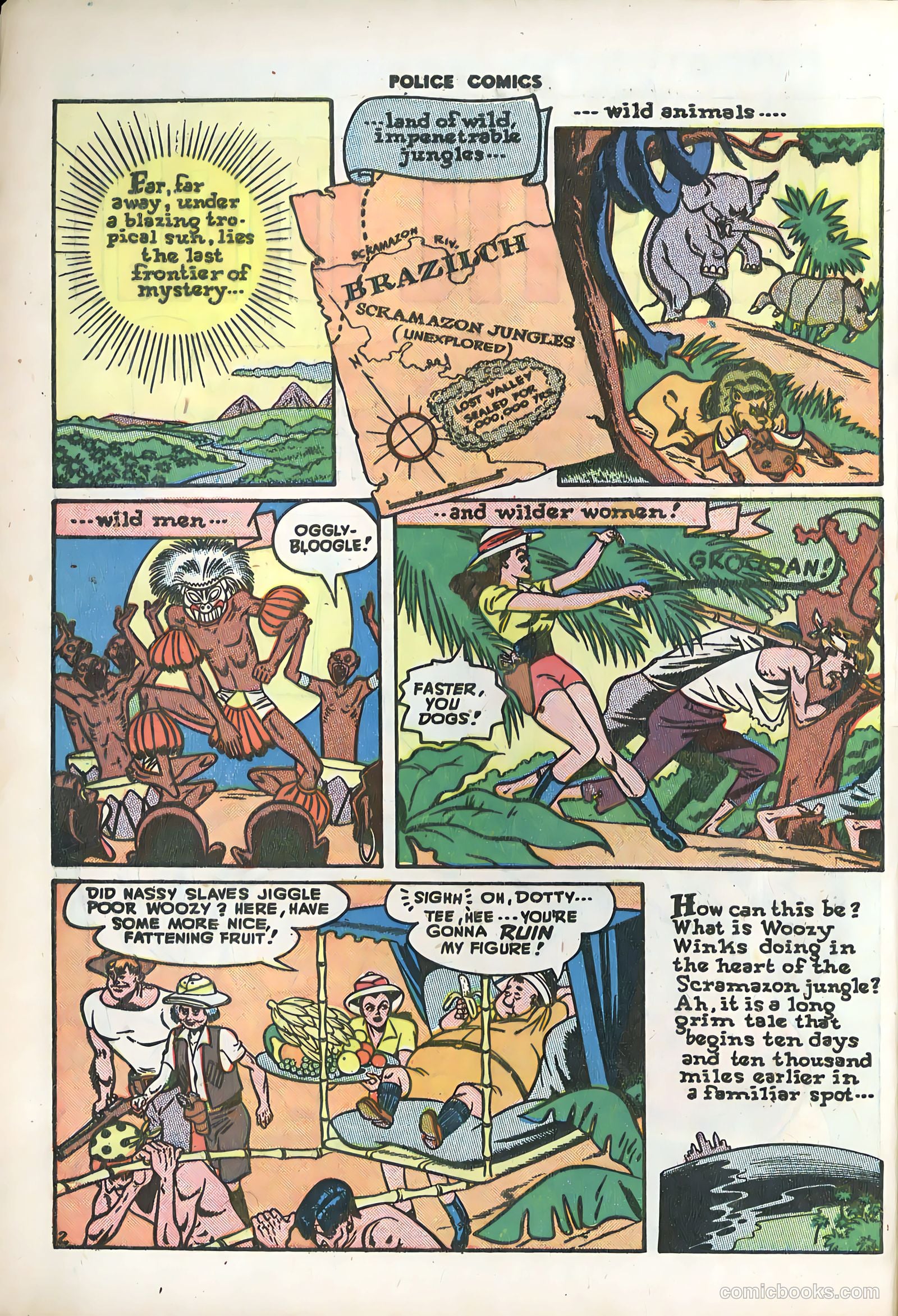 Police Comics #74 (1948) — page 5 of 53