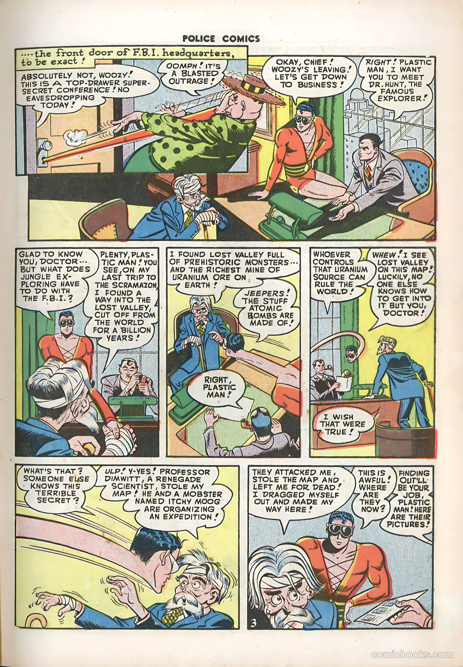 Police Comics #74 (1948) — page 6 of 53