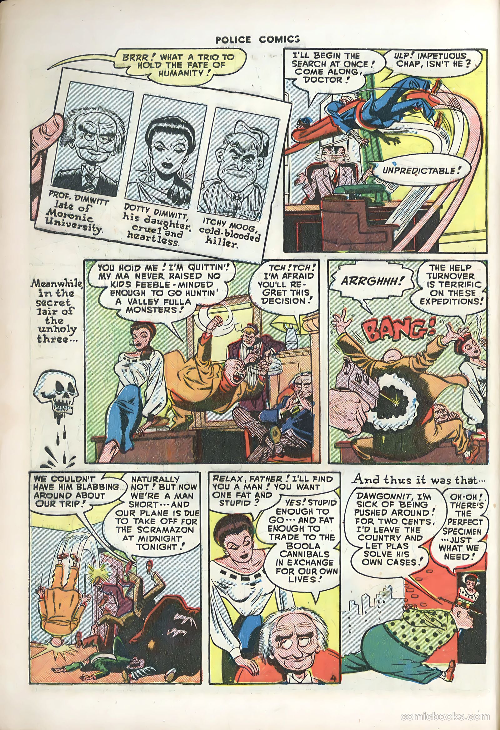 Police Comics #74 (1948) — page 7 of 53