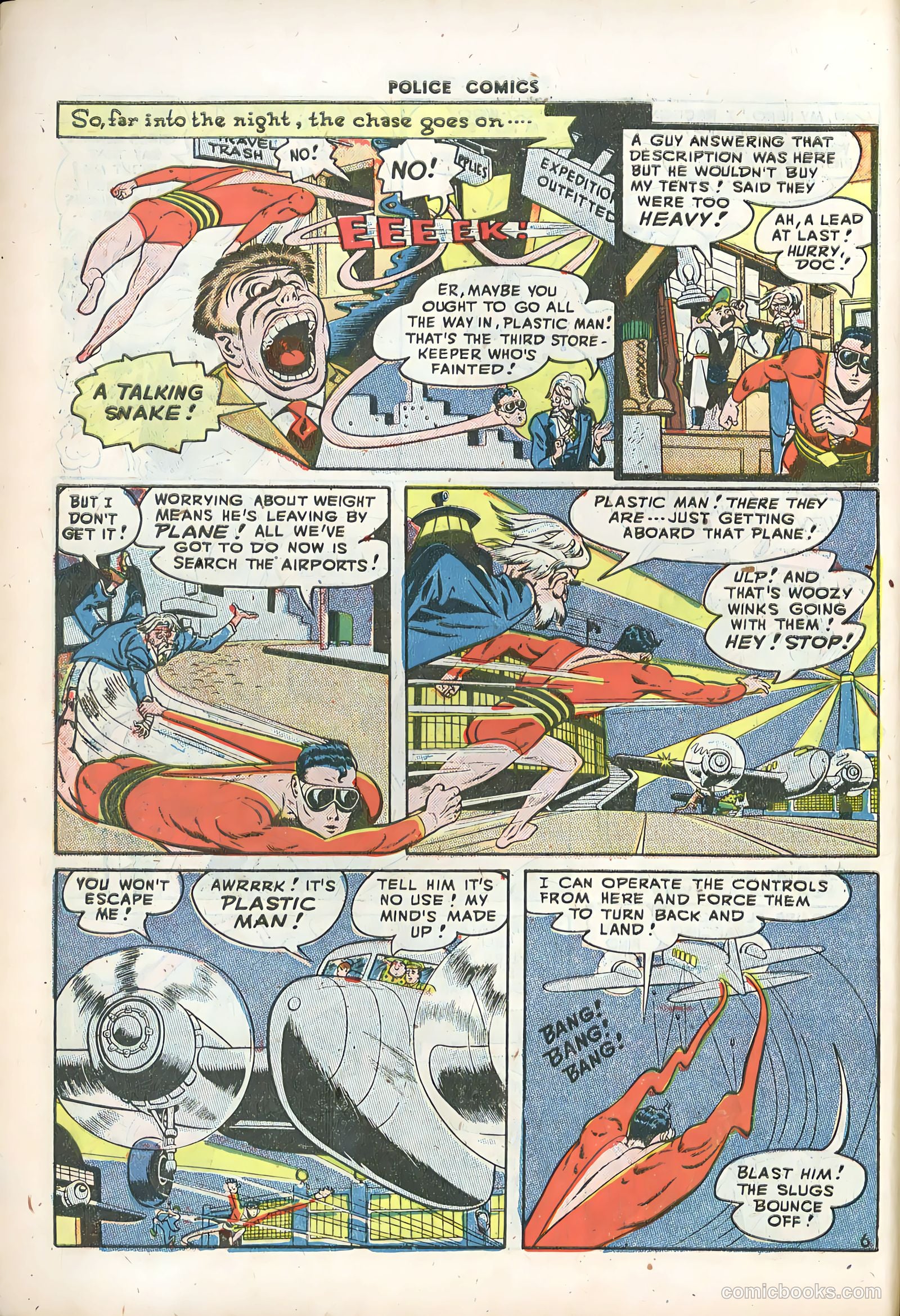 Police Comics #74 (1948) — page 9 of 53