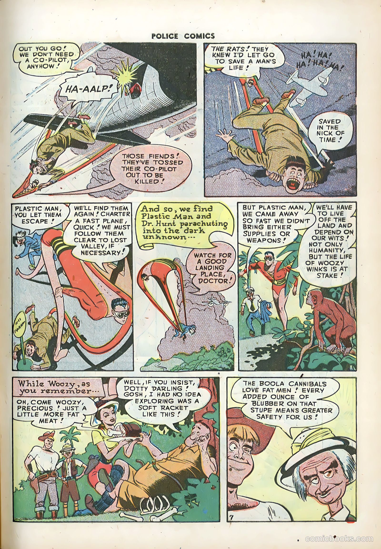 Police Comics #74 (1948) — page 10 of 53