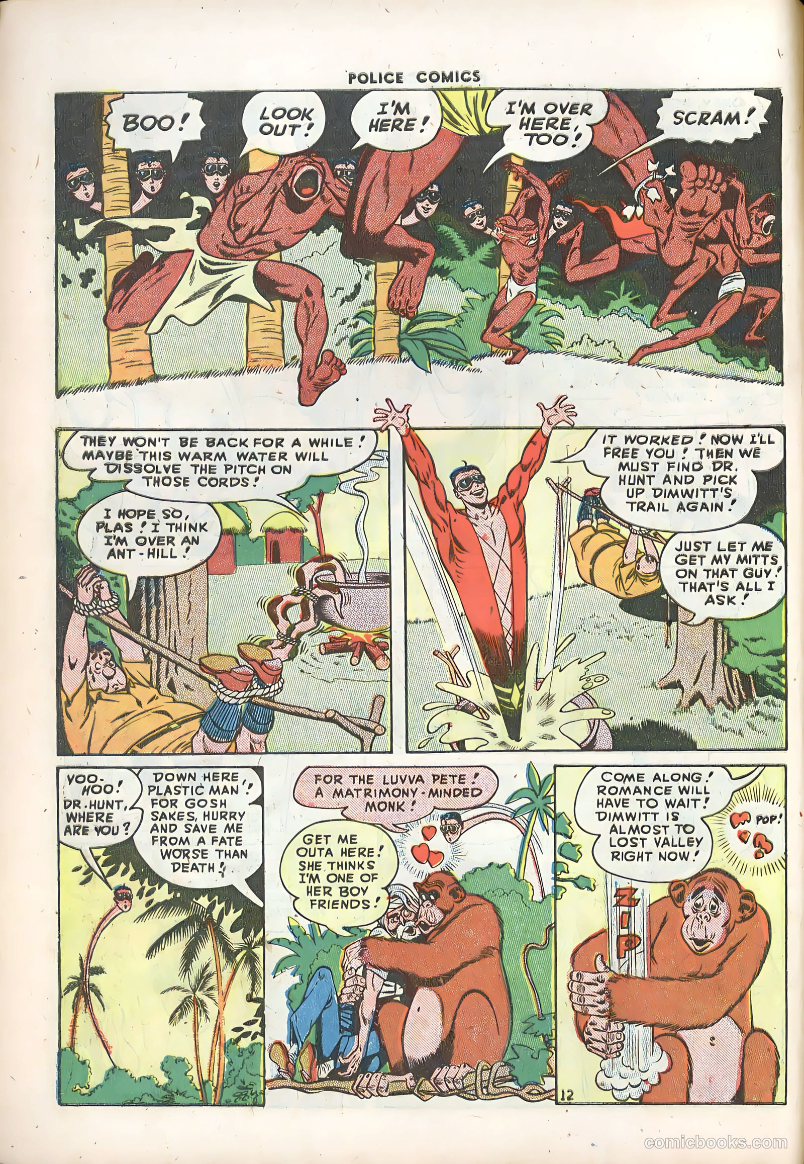 Police Comics #74 (1948) — page 15 of 53