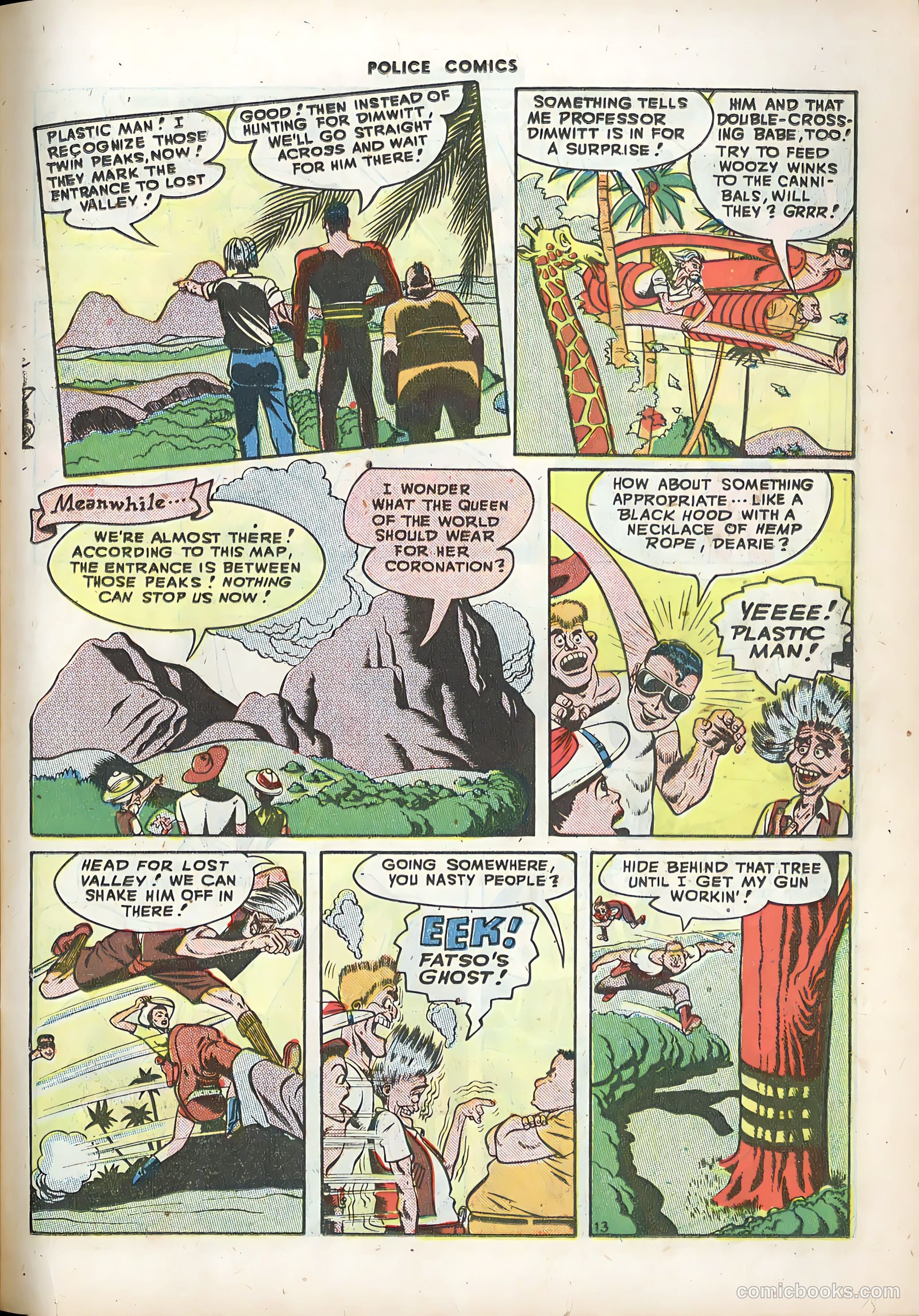 Police Comics #74 (1948) — page 16 of 53
