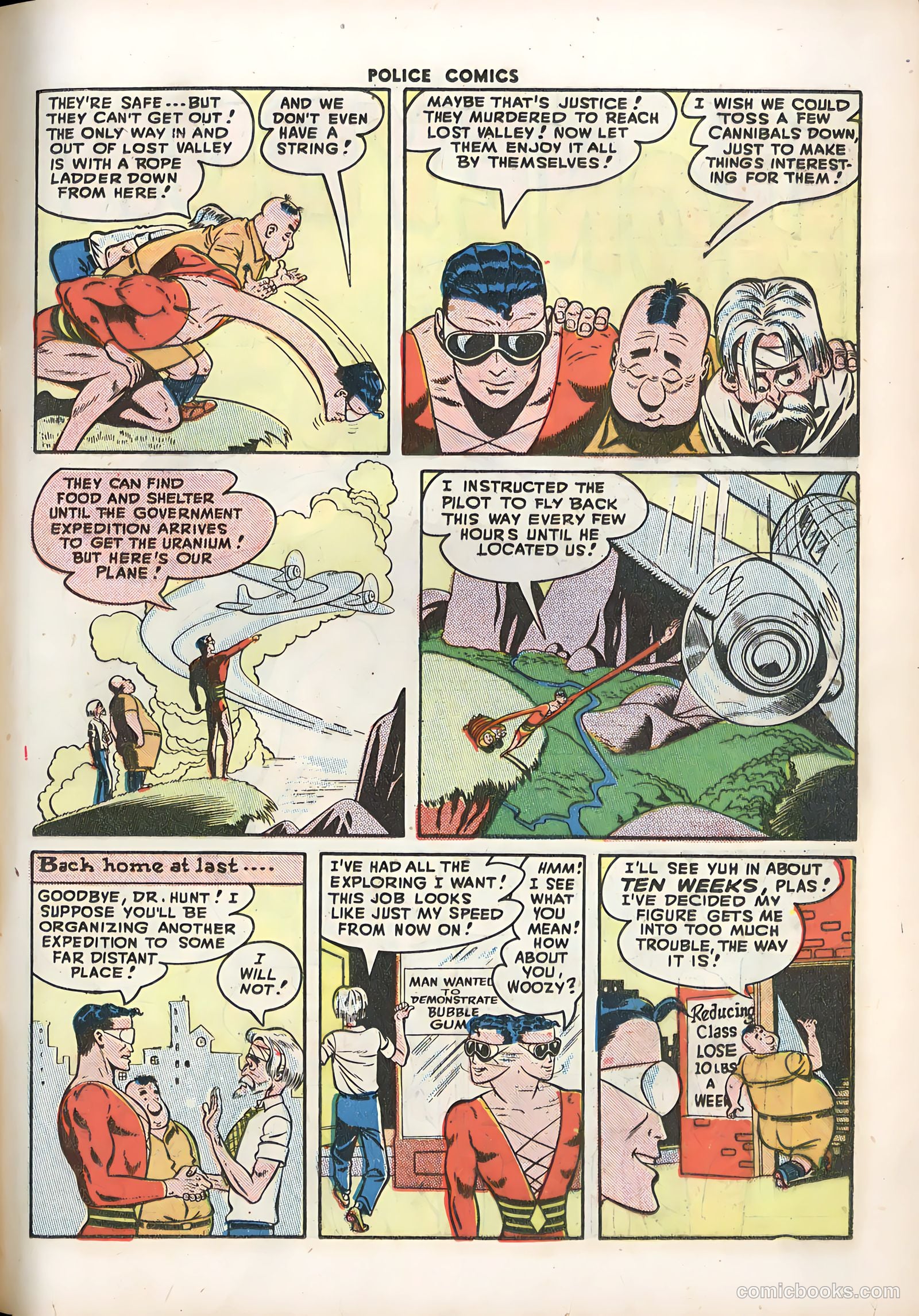 Police Comics #74 (1948) — page 18 of 53