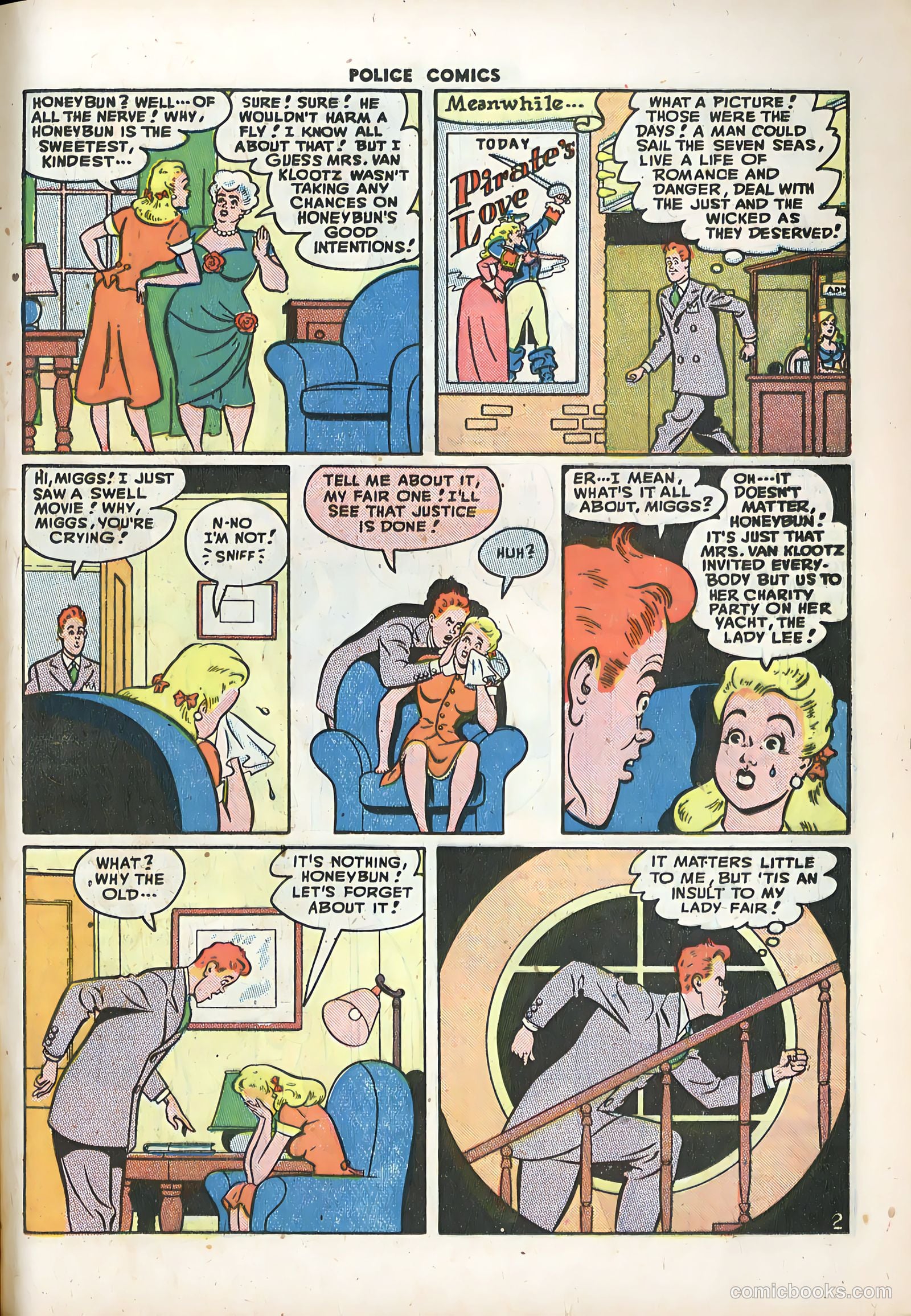 Police Comics #74 (1948) — page 20 of 53