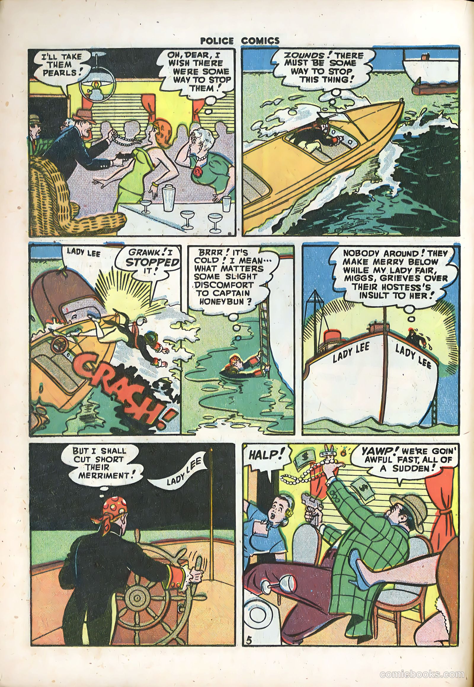 Police Comics #74 (1948) — page 23 of 53