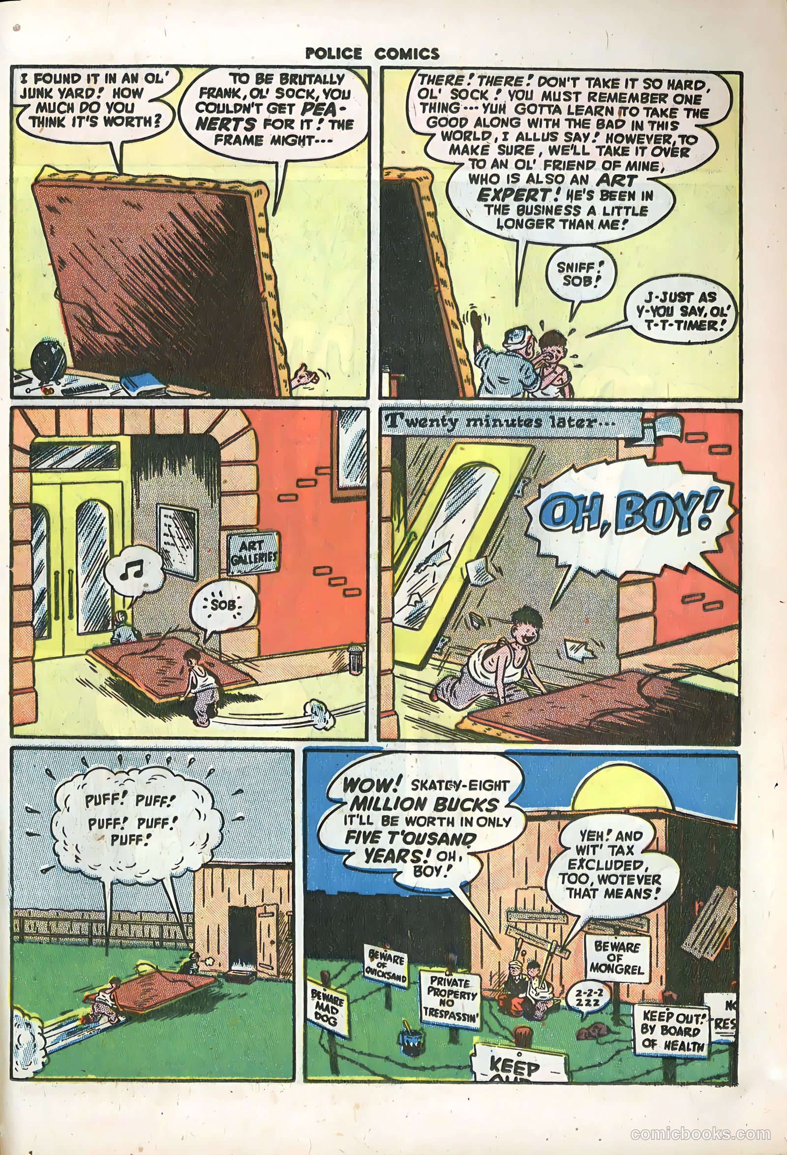Police Comics #74 (1948) — page 26 of 53
