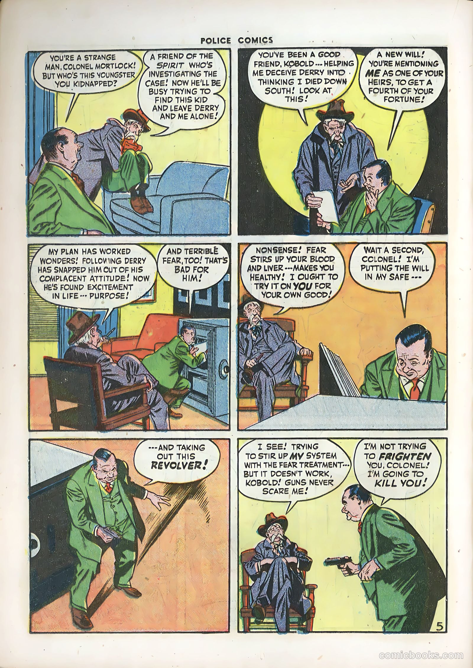 Police Comics #74 (1948) — page 31 of 53