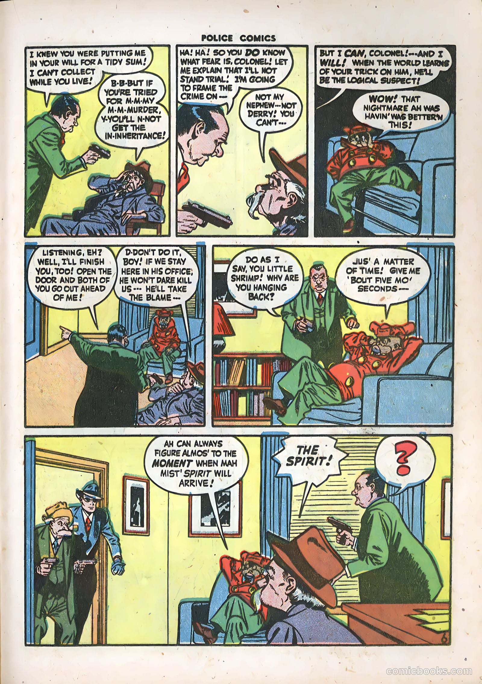 Police Comics #74 (1948) — page 32 of 53