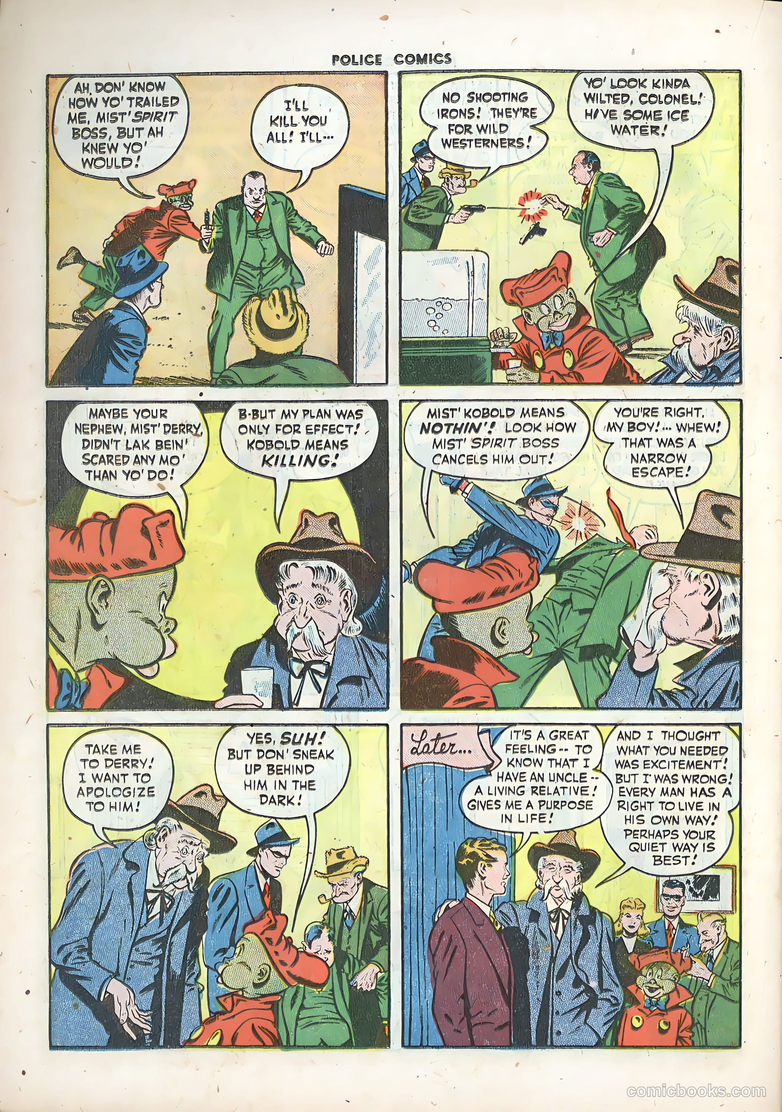 Police Comics #74 (1948) — page 33 of 53