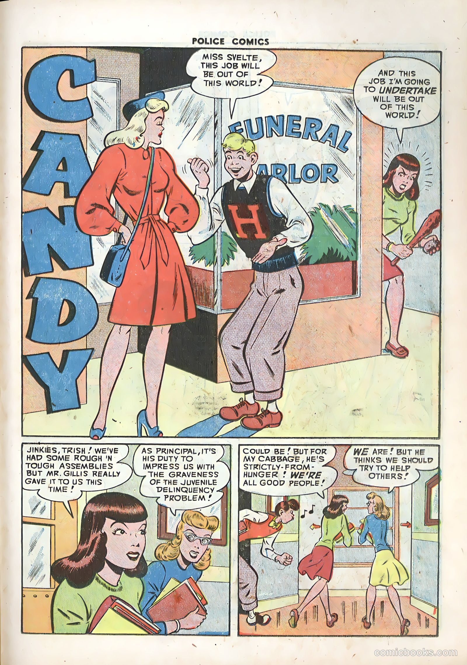 Police Comics #74 (1948) — page 34 of 53