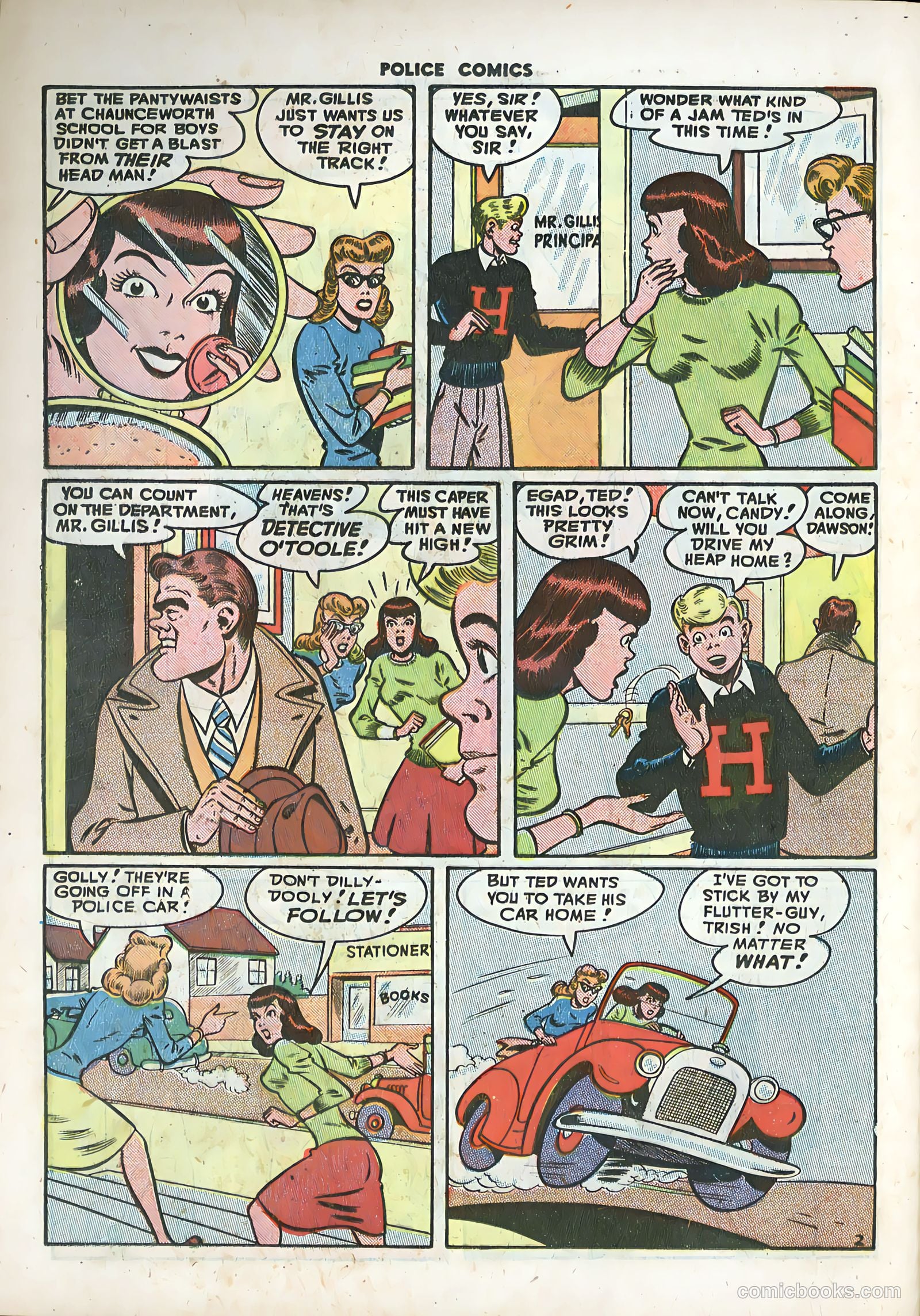 Police Comics #74 (1948) — page 35 of 53