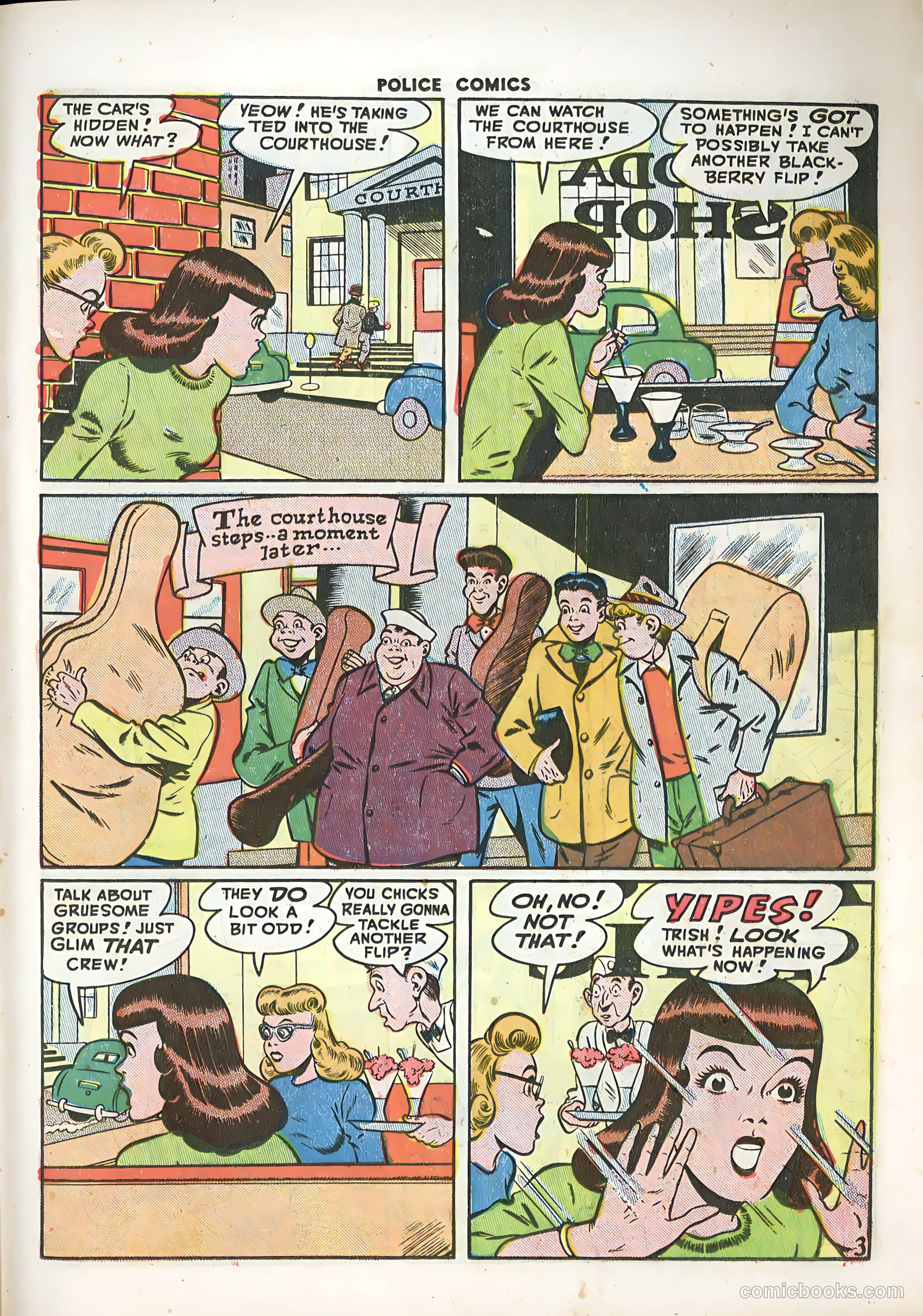 Police Comics #74 (1948) — page 36 of 53