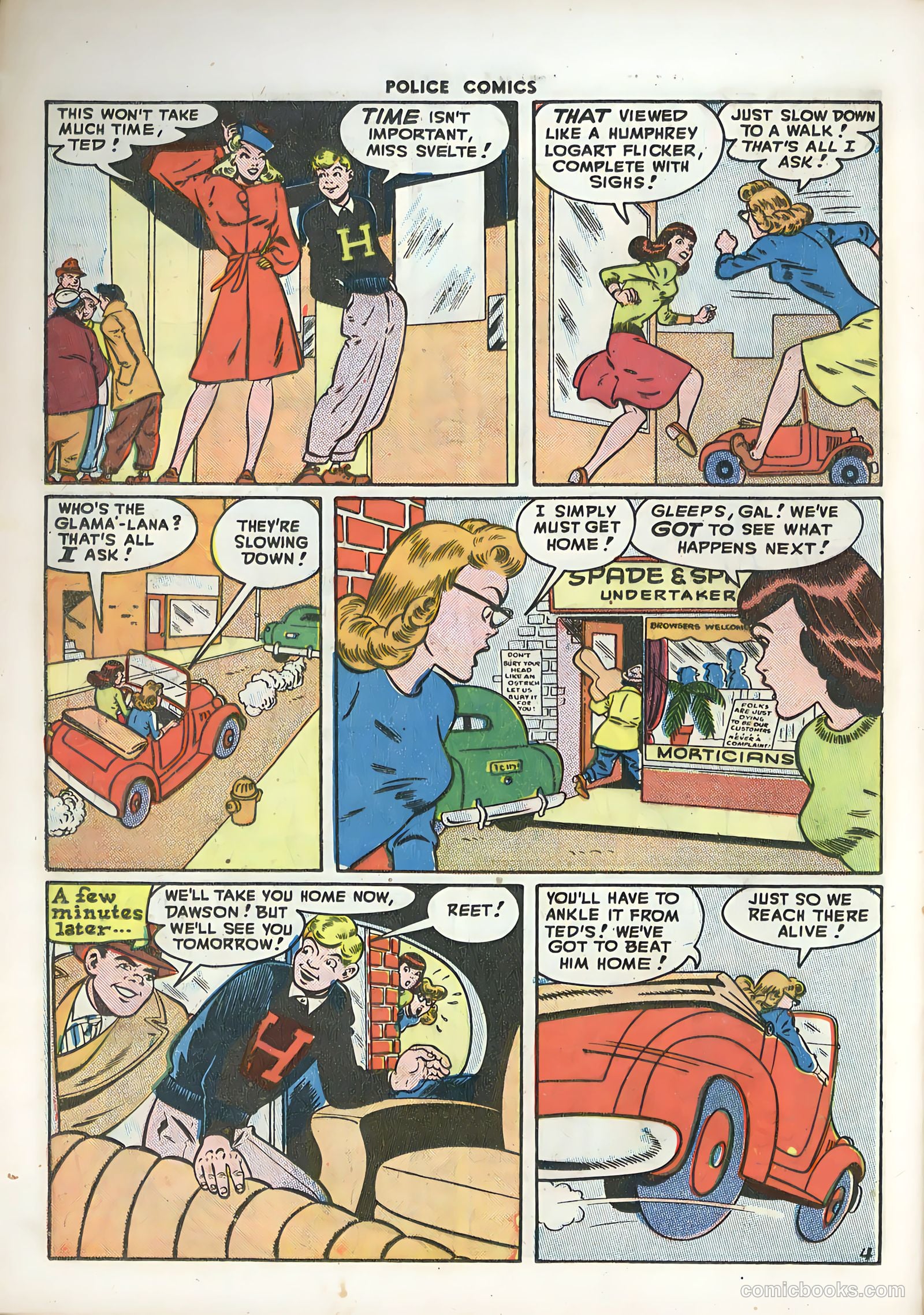 Police Comics #74 (1948) — page 37 of 53