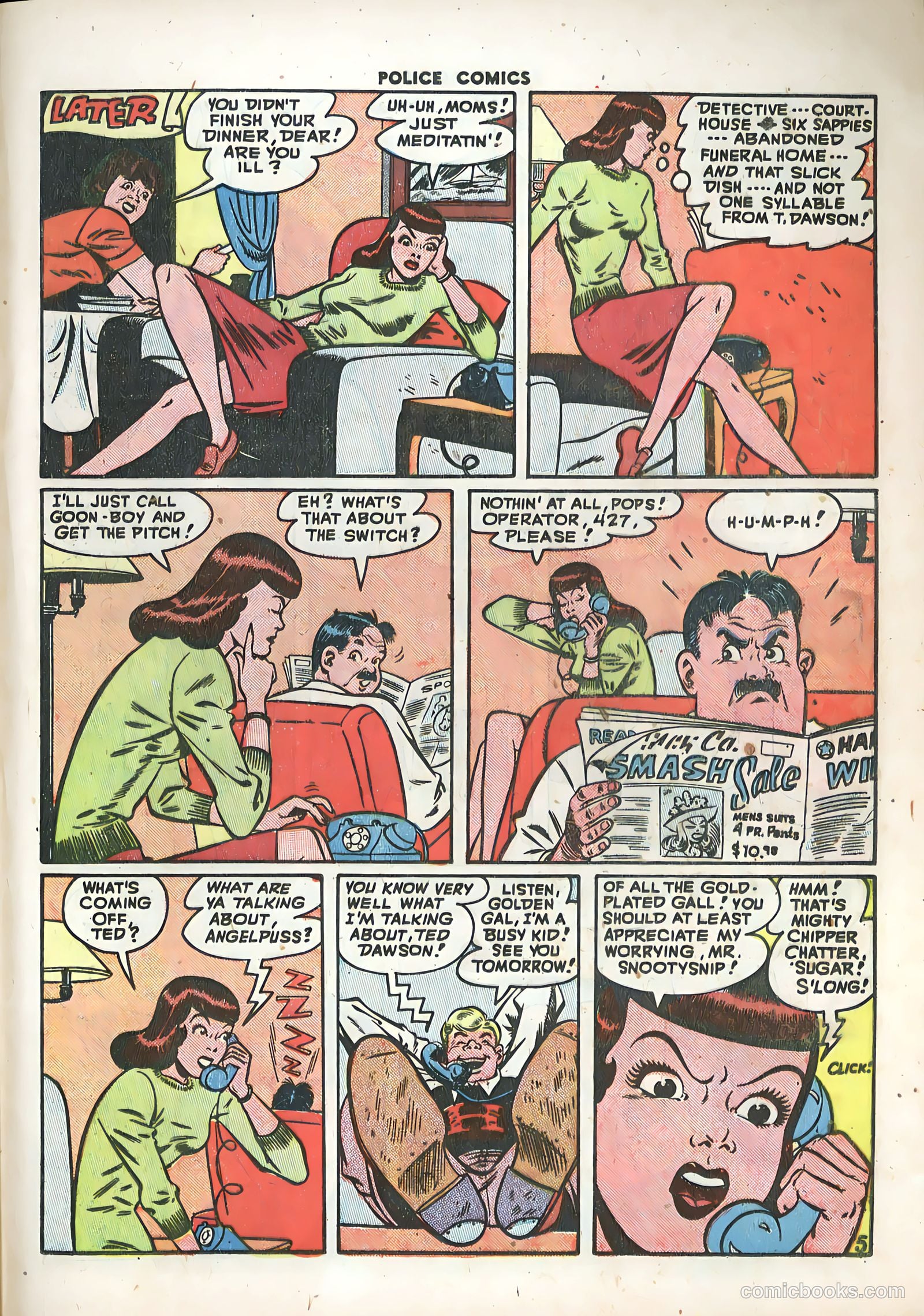 Police Comics #74 (1948) — page 38 of 53