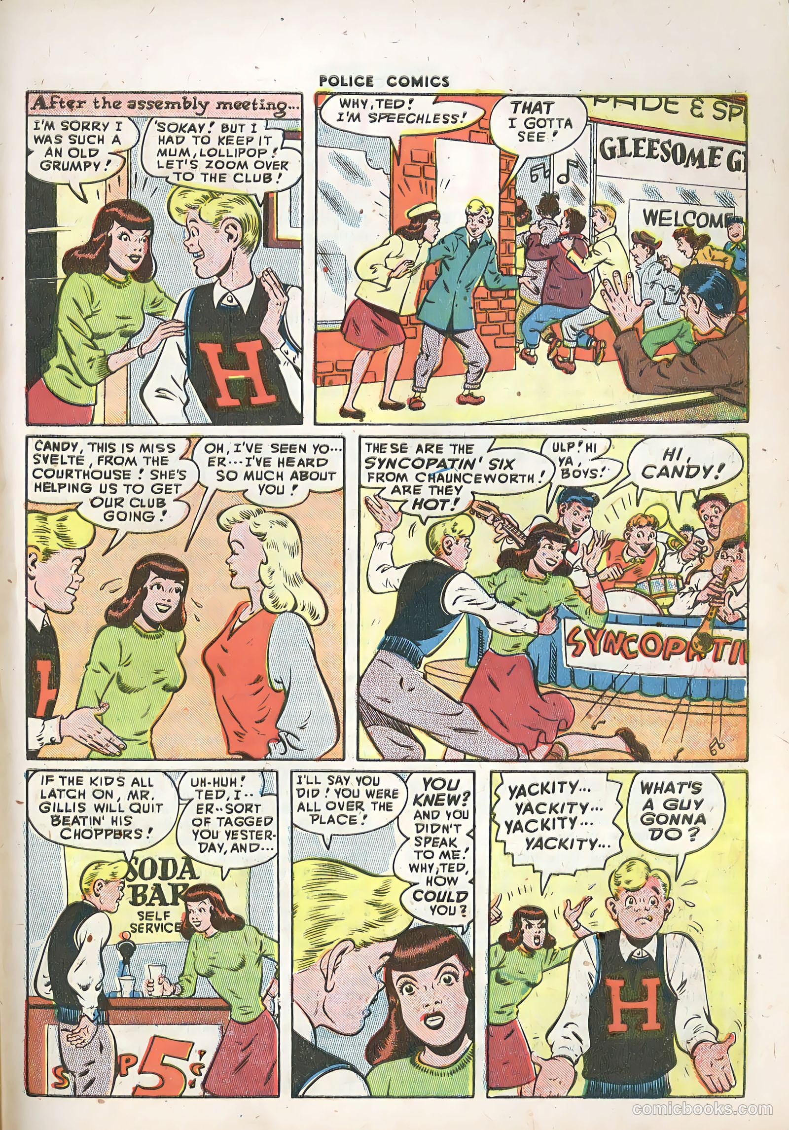 Police Comics #74 (1948) — page 40 of 53