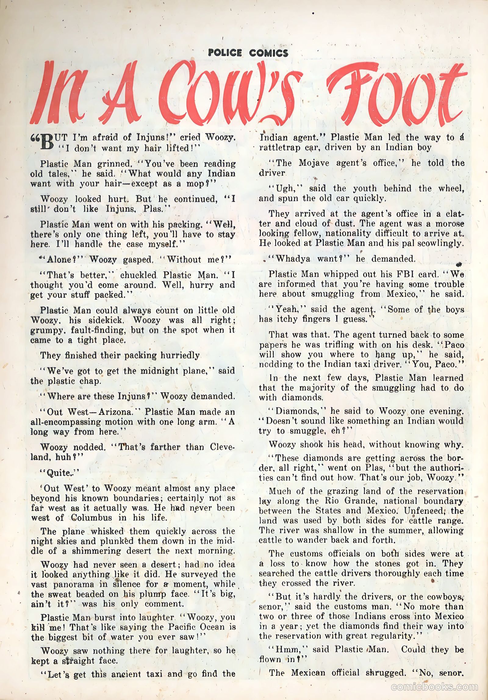 Police Comics #74 (1948) — page 41 of 53