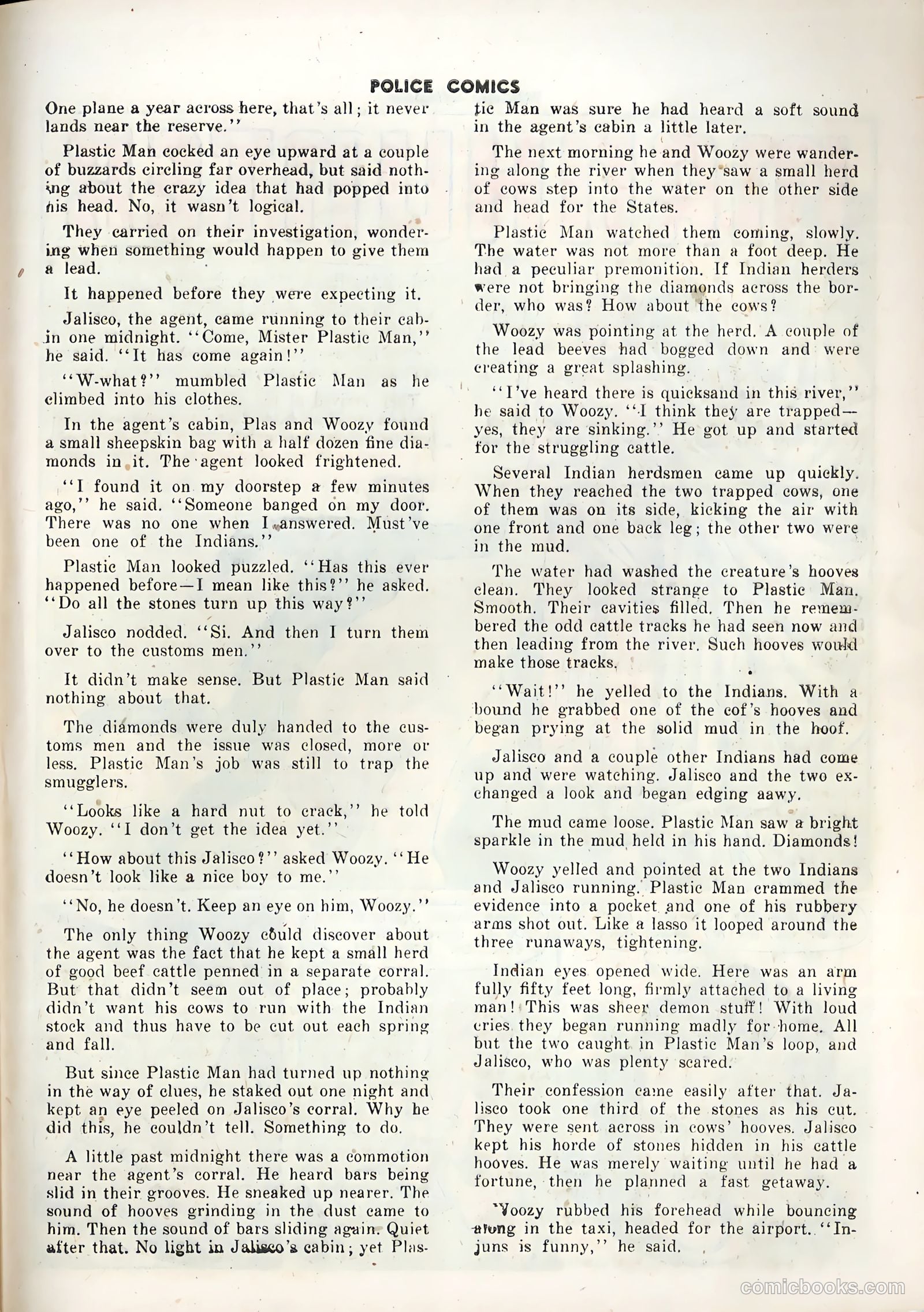 Police Comics #74 (1948) — page 42 of 53