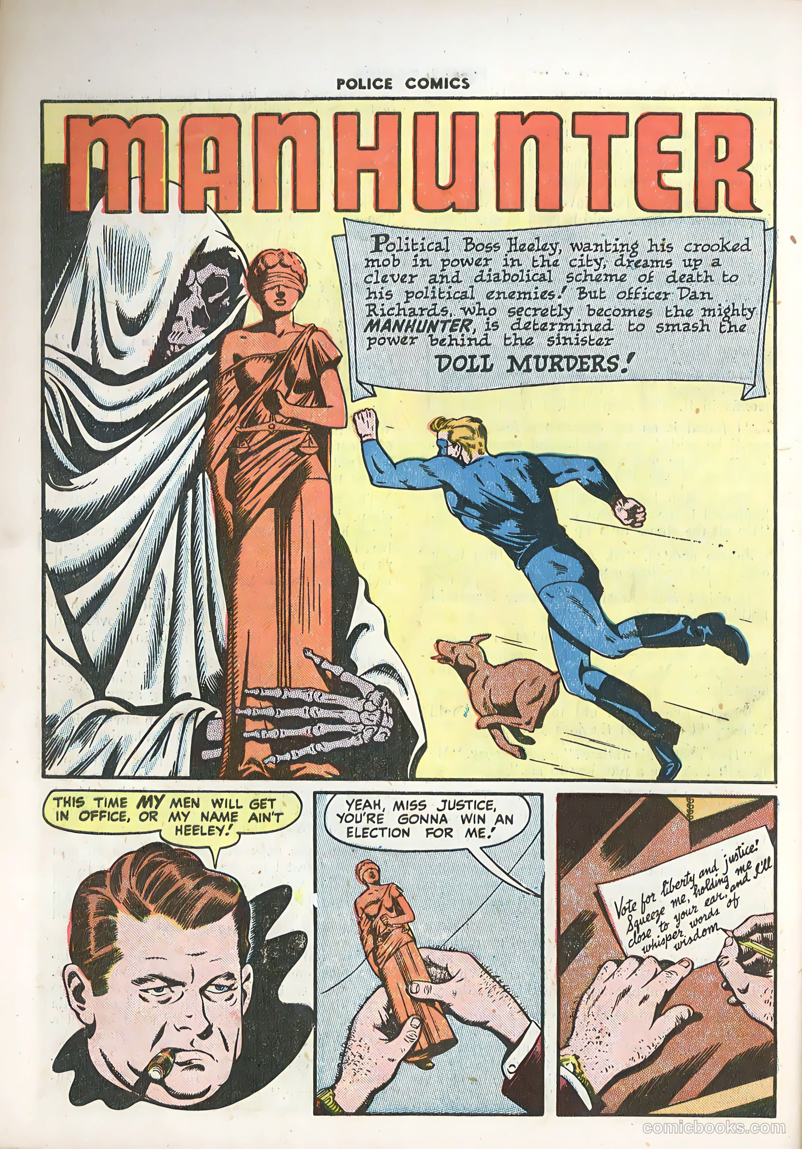 Police Comics #74 (1948) — page 43 of 53