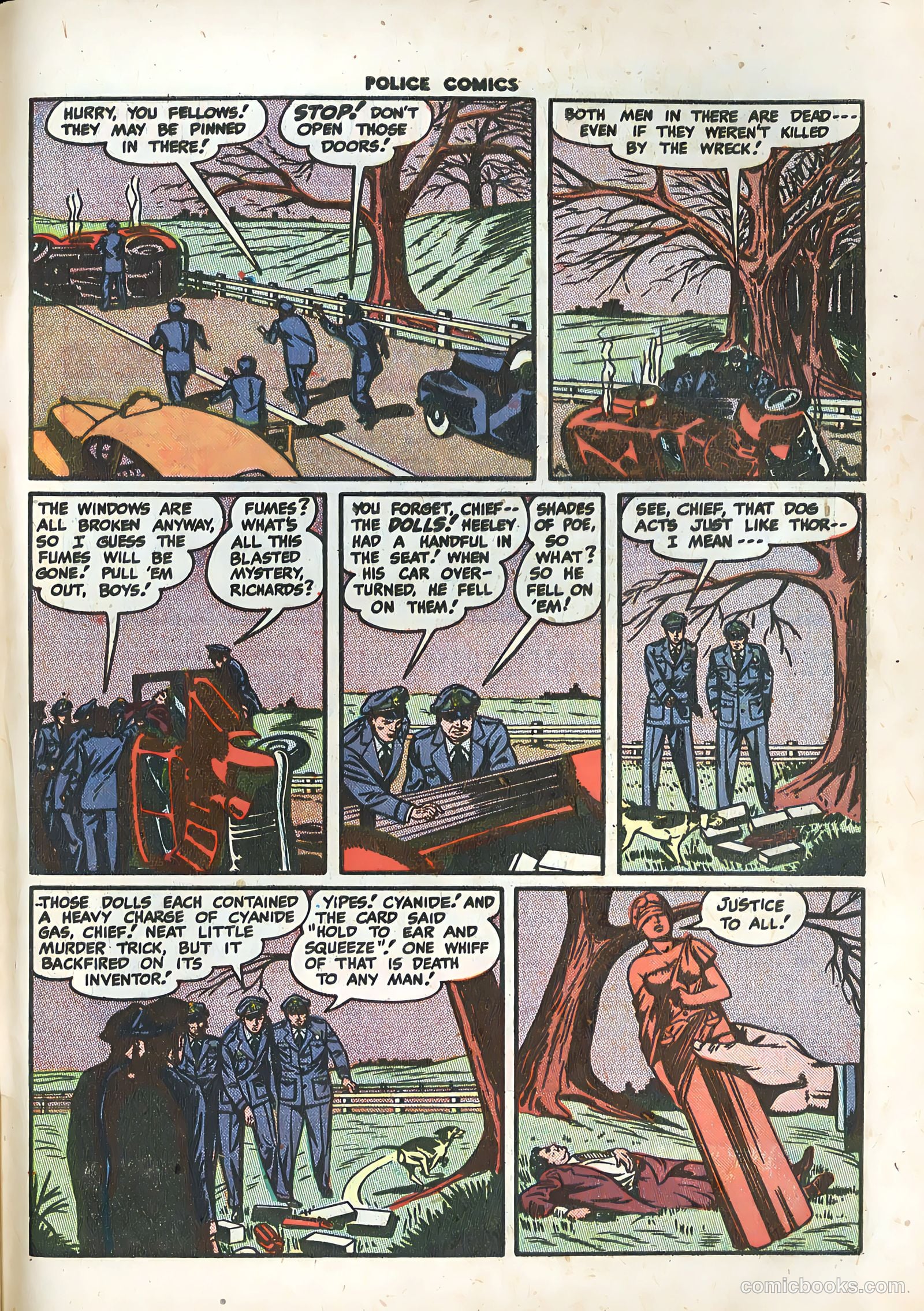 Police Comics #74 (1948) — page 50 of 53