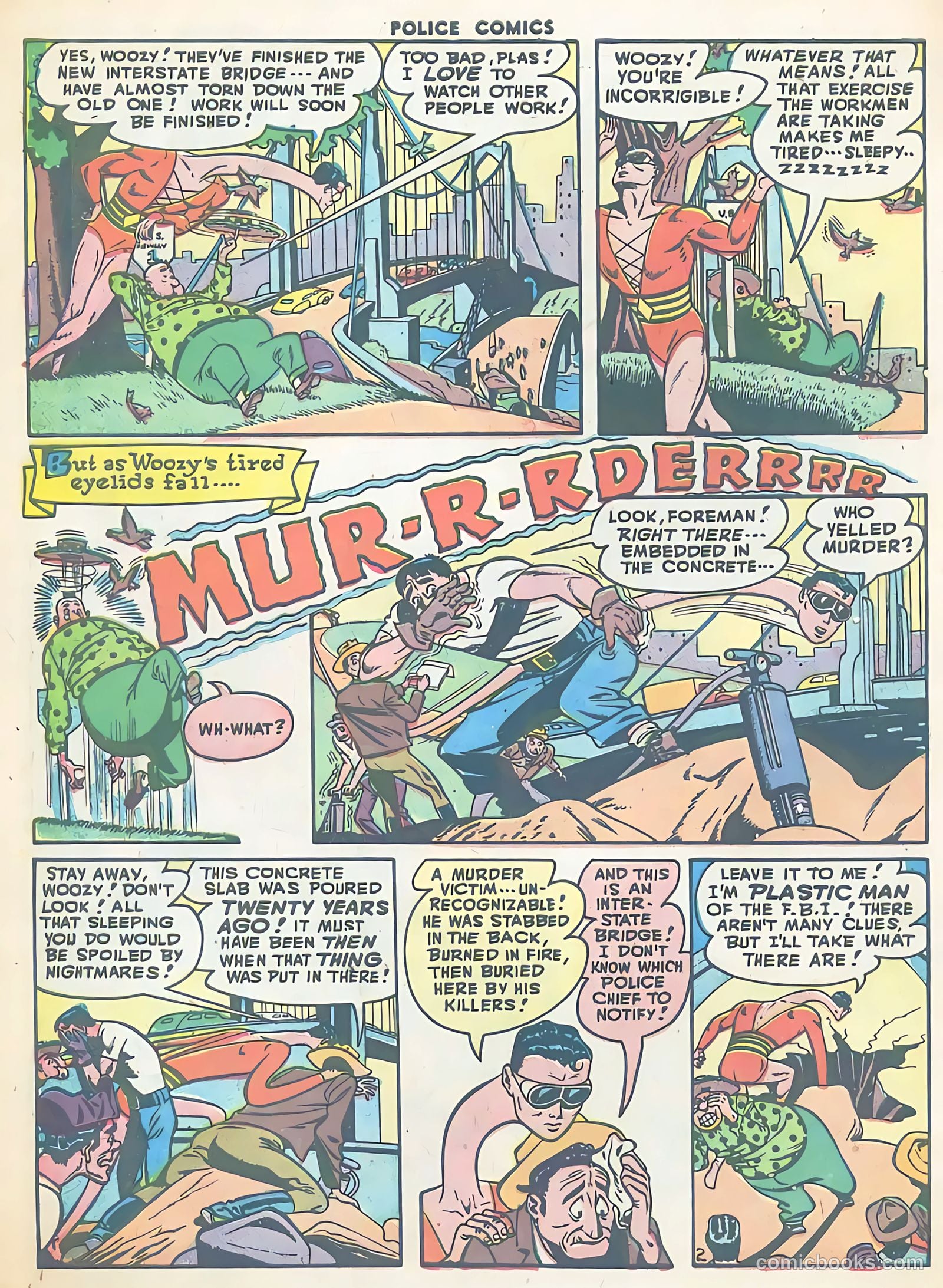 Police Comics #75 (1948) — page 6 of 52