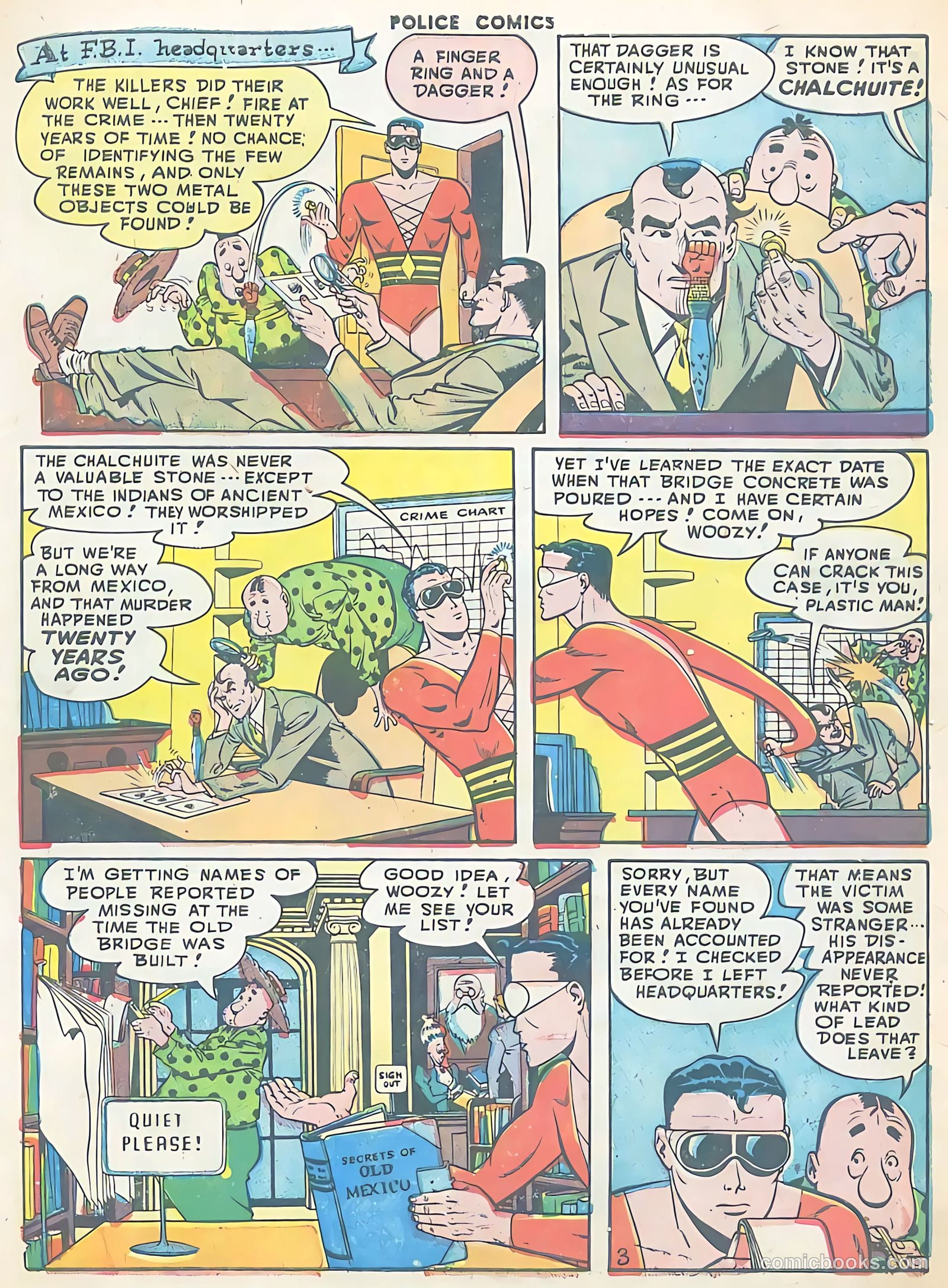 Police Comics #75 (1948) — page 7 of 52