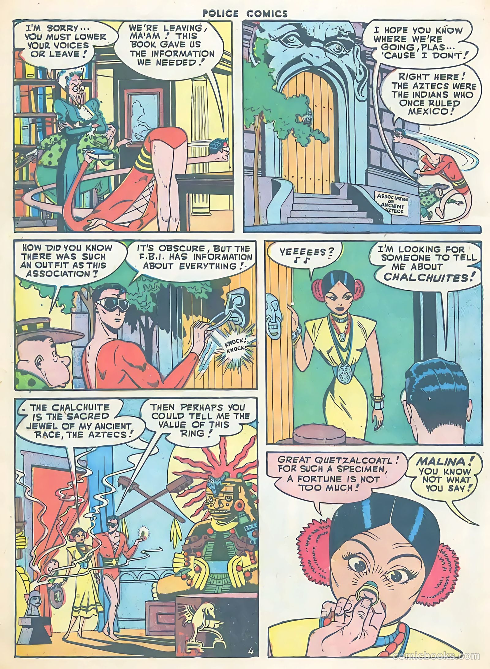 Police Comics #75 (1948) — page 8 of 52
