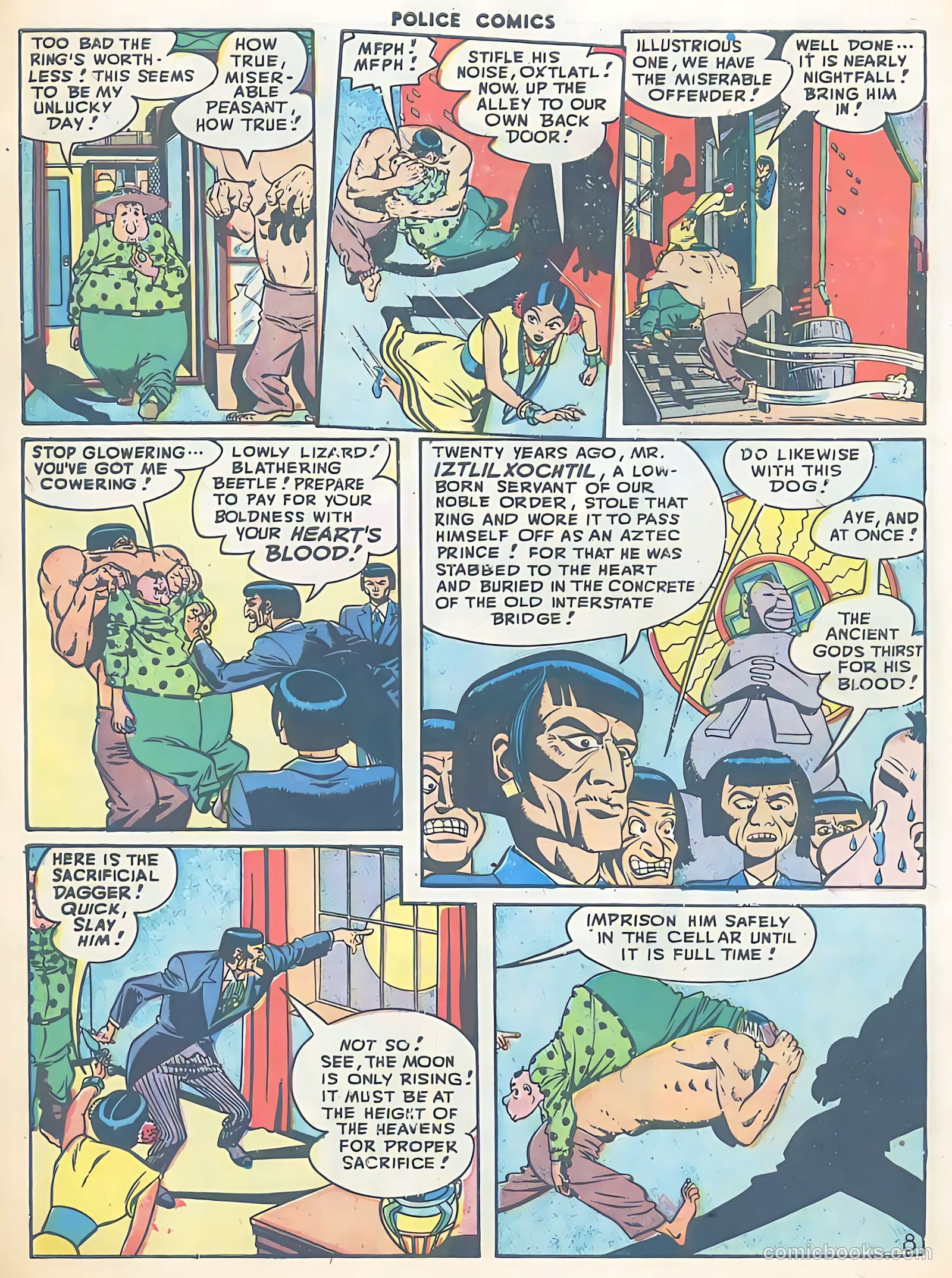 Police Comics #75 (1948) — page 12 of 52