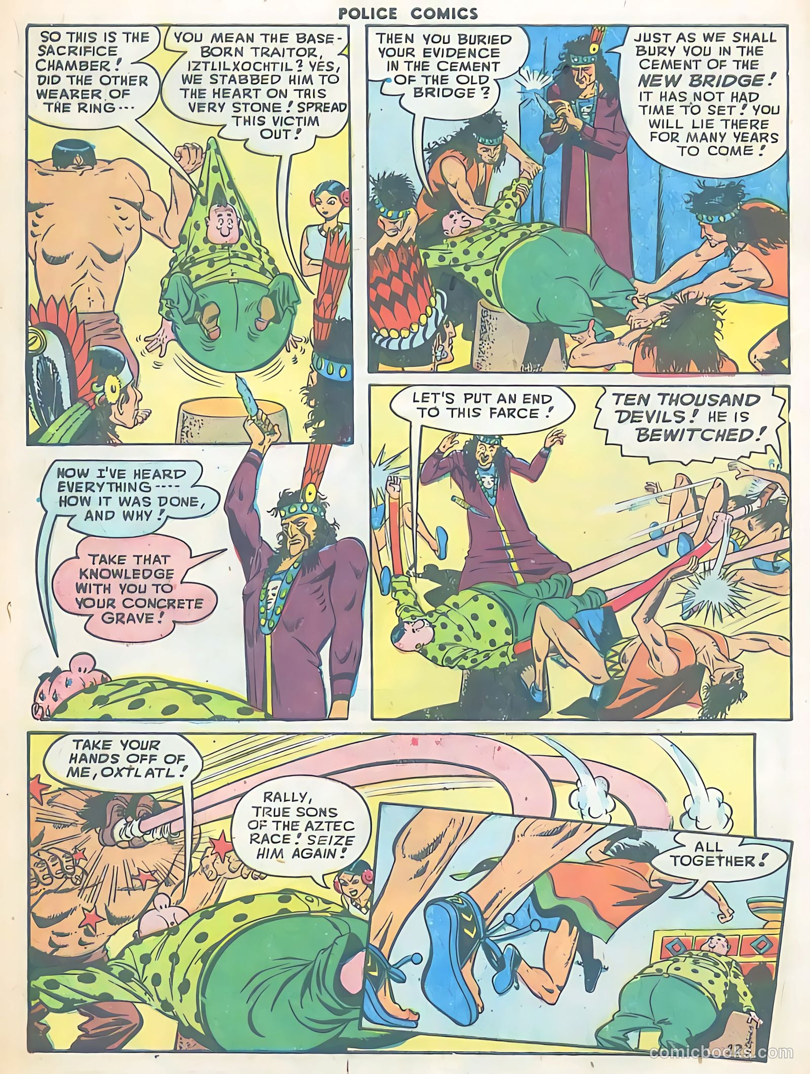Police Comics #75 (1948) — page 16 of 52