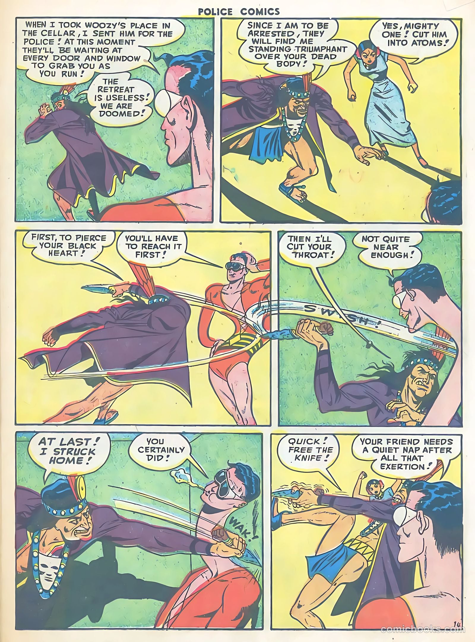 Police Comics #75 (1948) — page 18 of 52