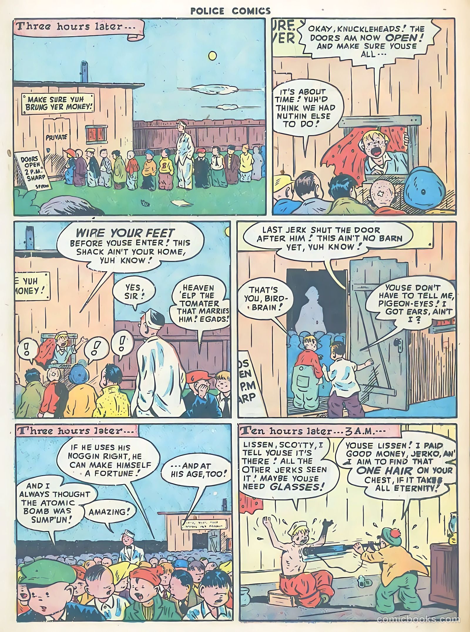 Police Comics #75 (1948) — page 21 of 52