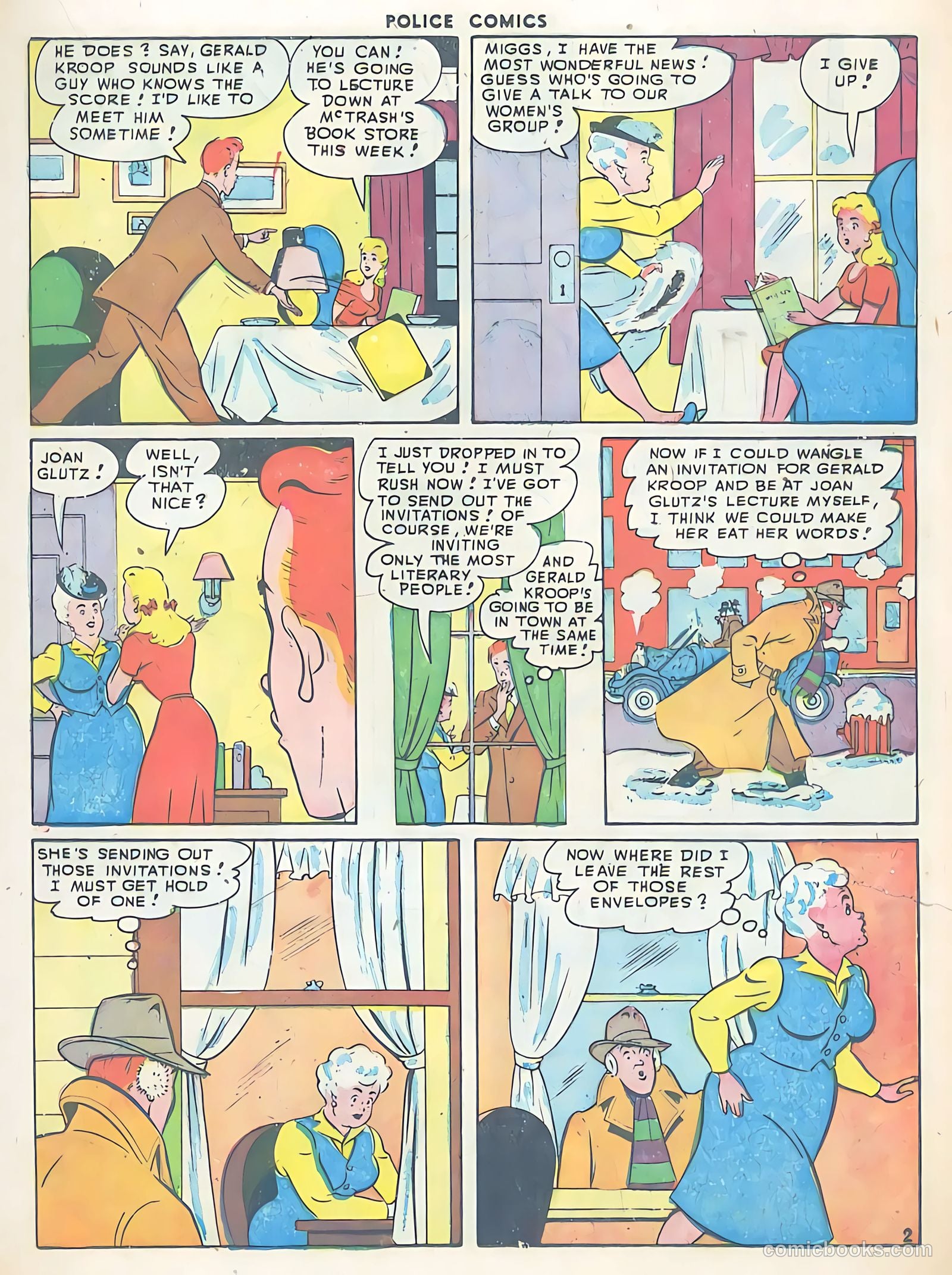 Police Comics #75 (1948) — page 23 of 52