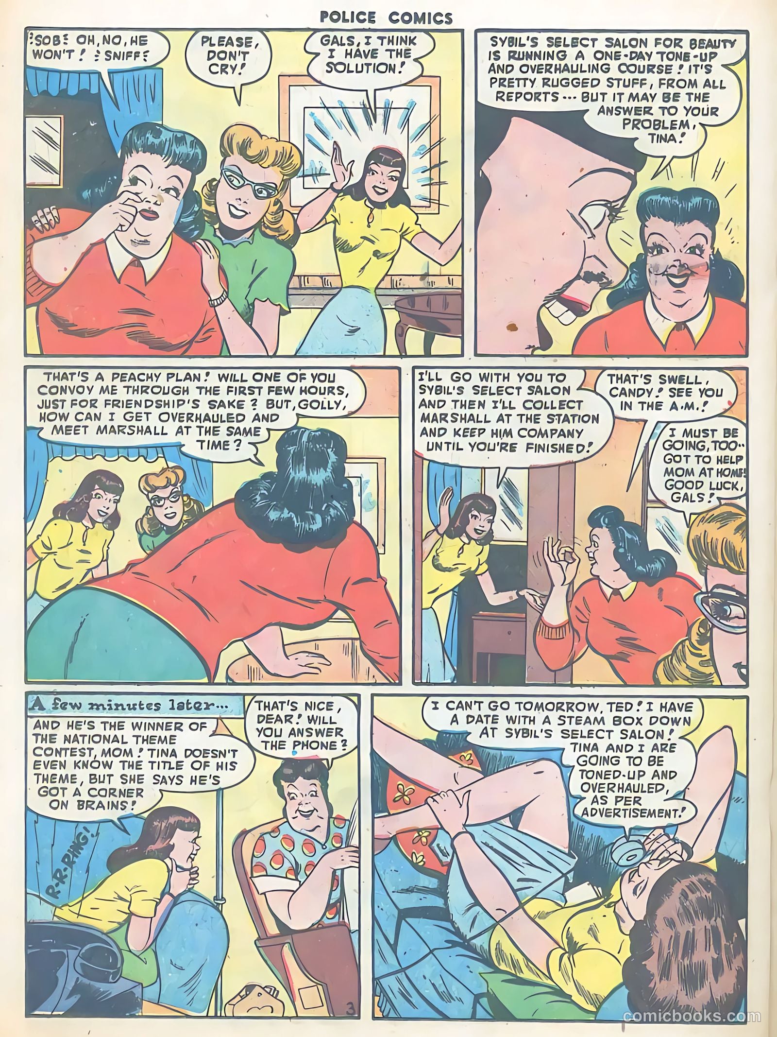 Police Comics #75 (1948) — page 30 of 52