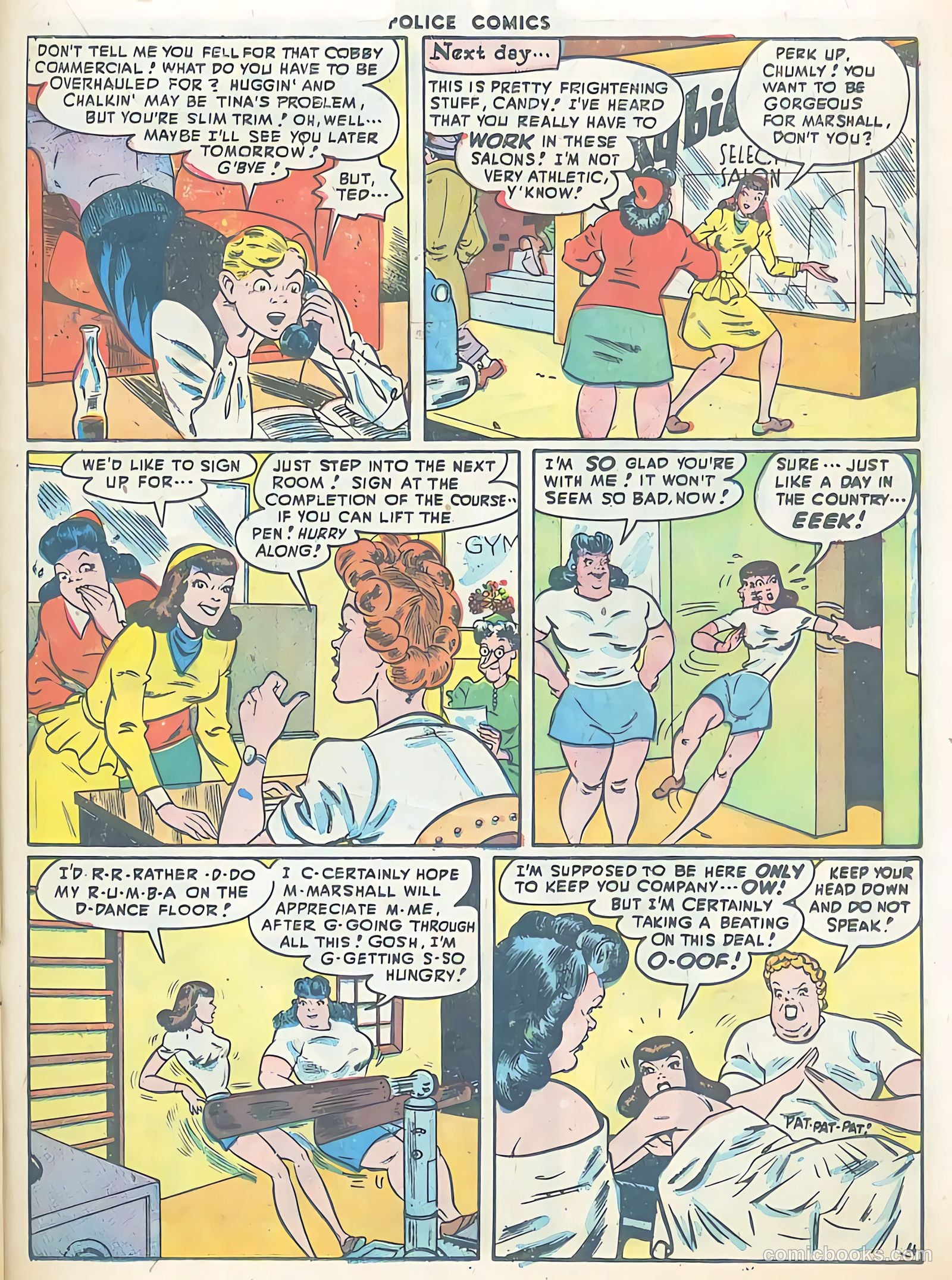 Police Comics #75 (1948) — page 31 of 52