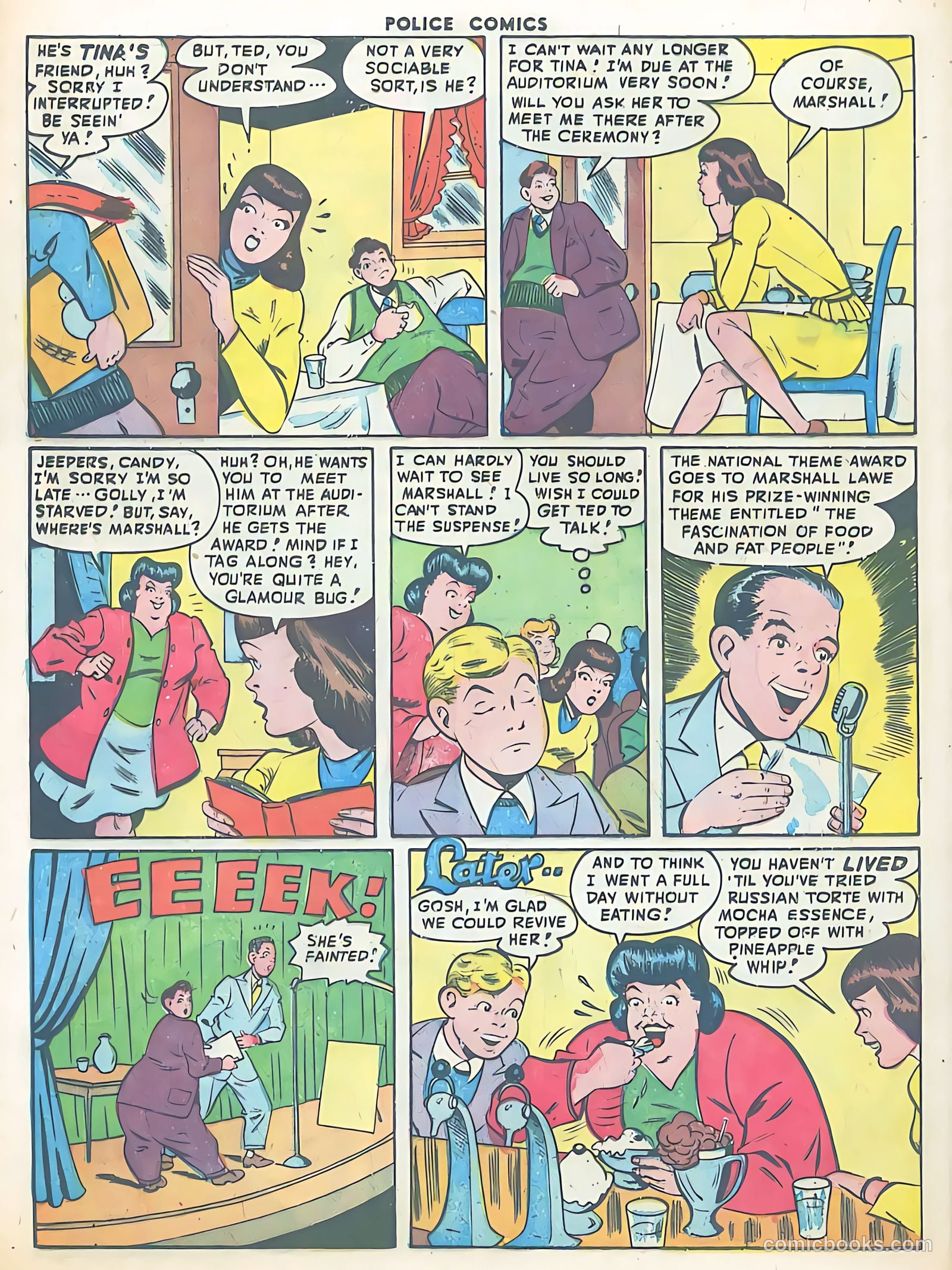 Police Comics #75 (1948) — page 34 of 52