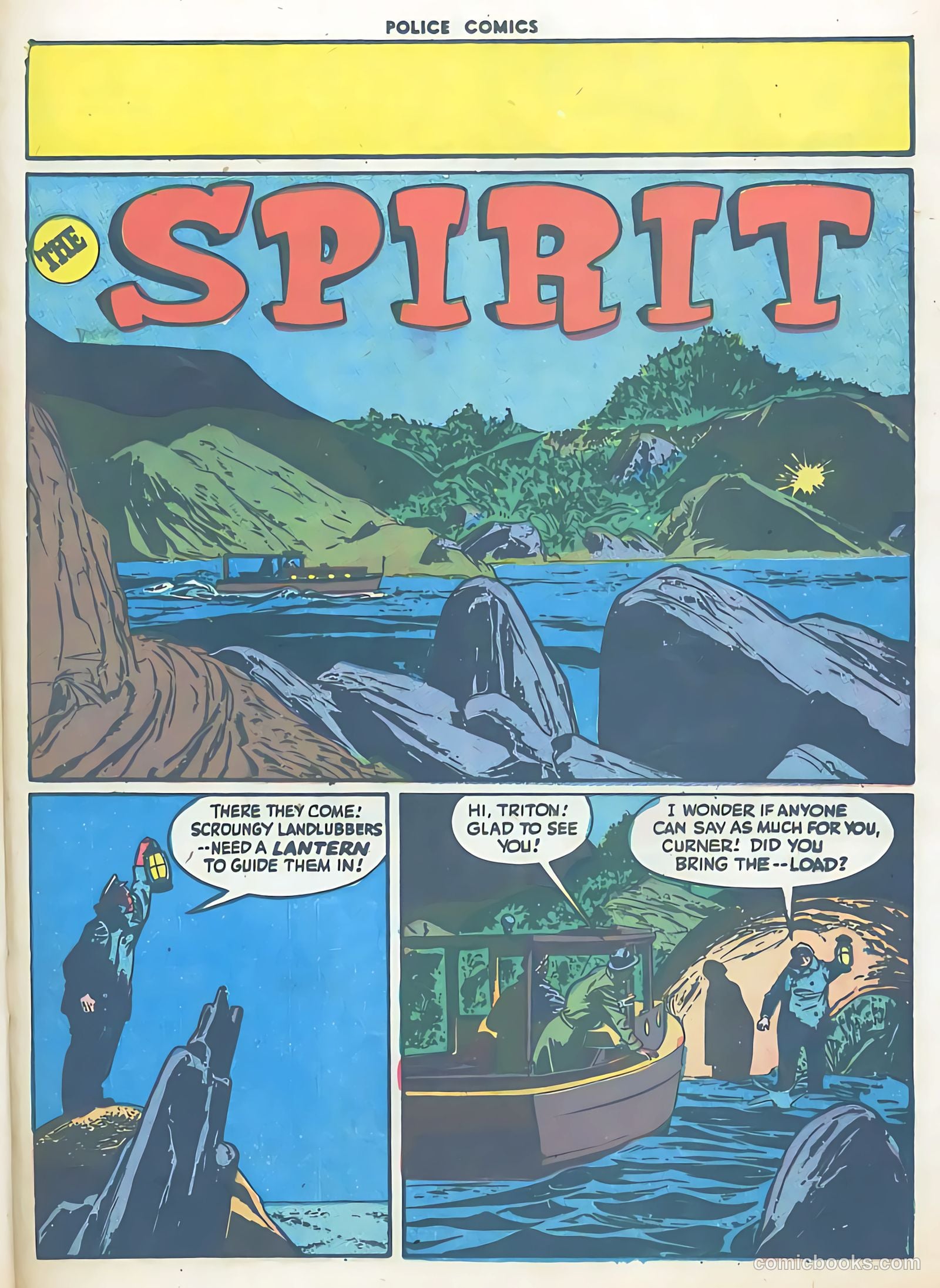 Police Comics #75 (1948) — page 35 of 52