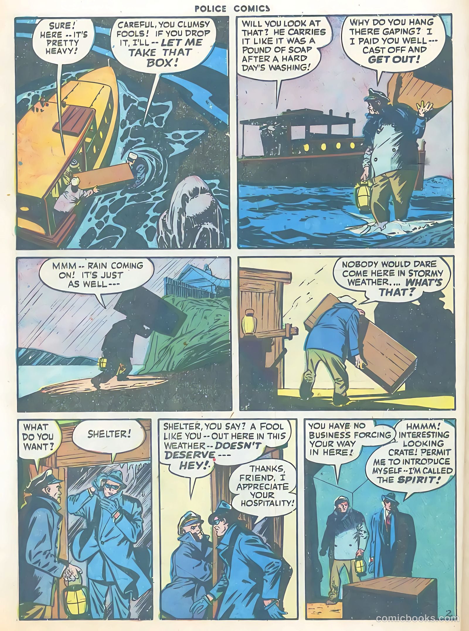 Police Comics #75 (1948) — page 36 of 52