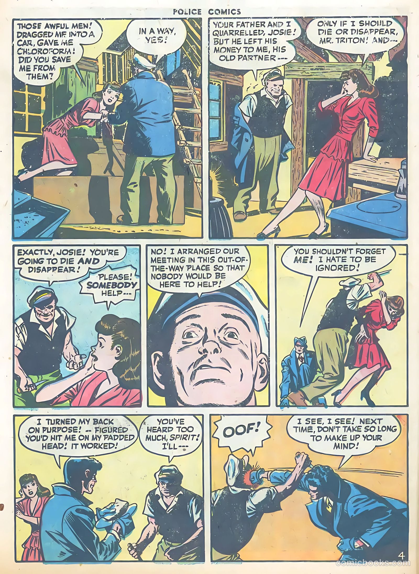 Police Comics #75 (1948) — page 38 of 52
