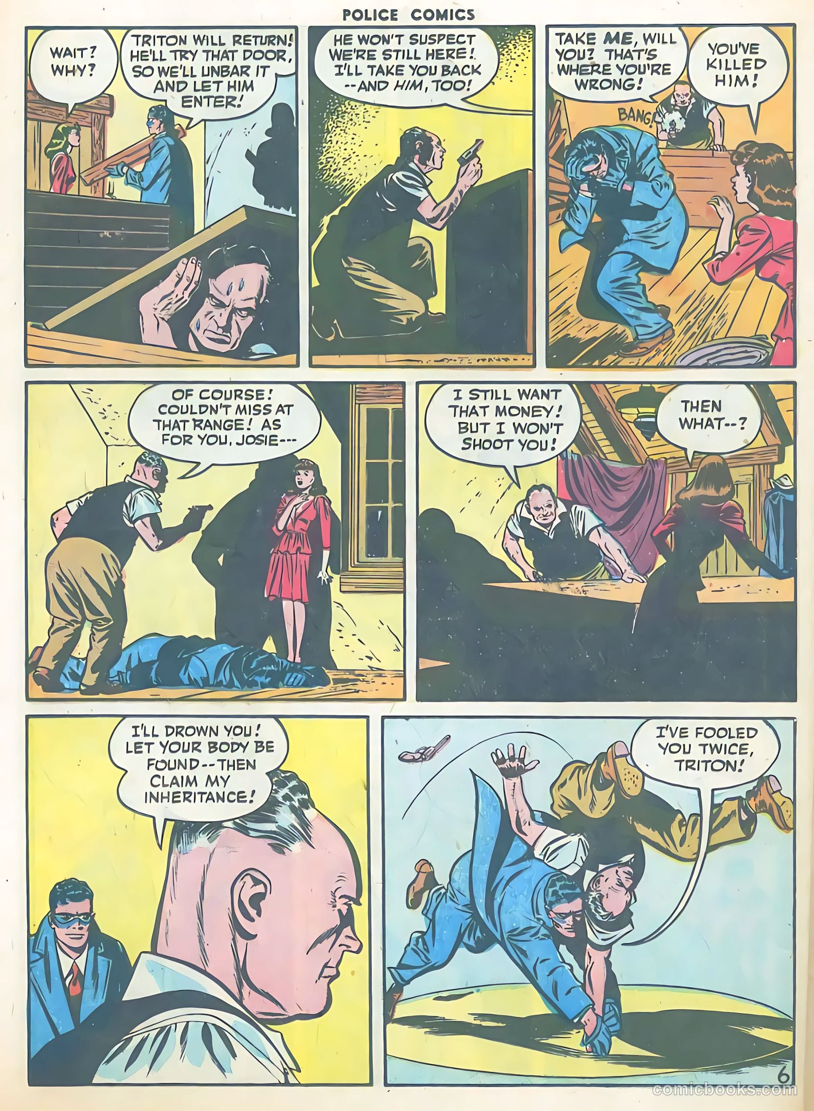 Police Comics #75 (1948) — page 40 of 52