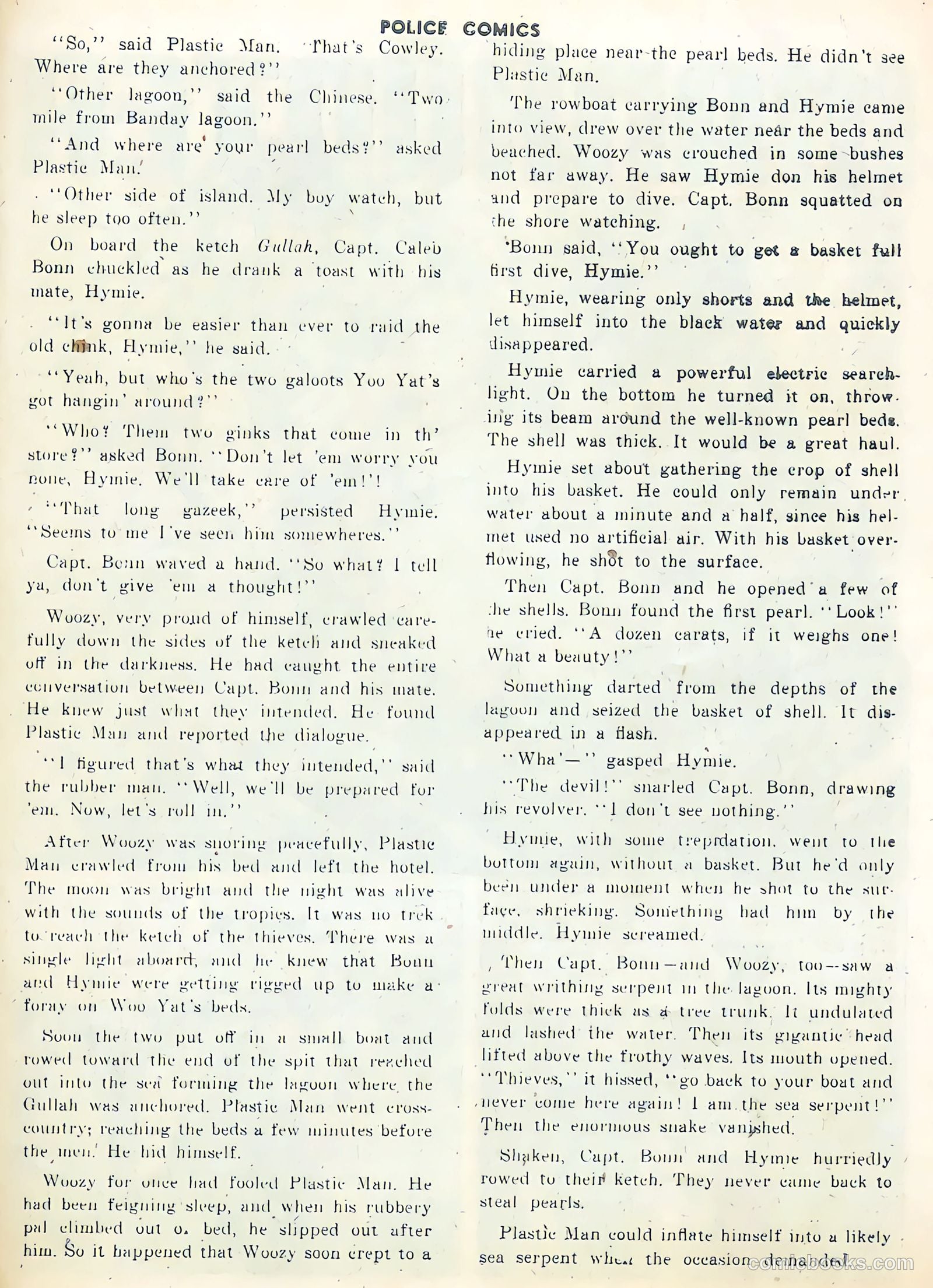 Police Comics #75 (1948) — page 43 of 52