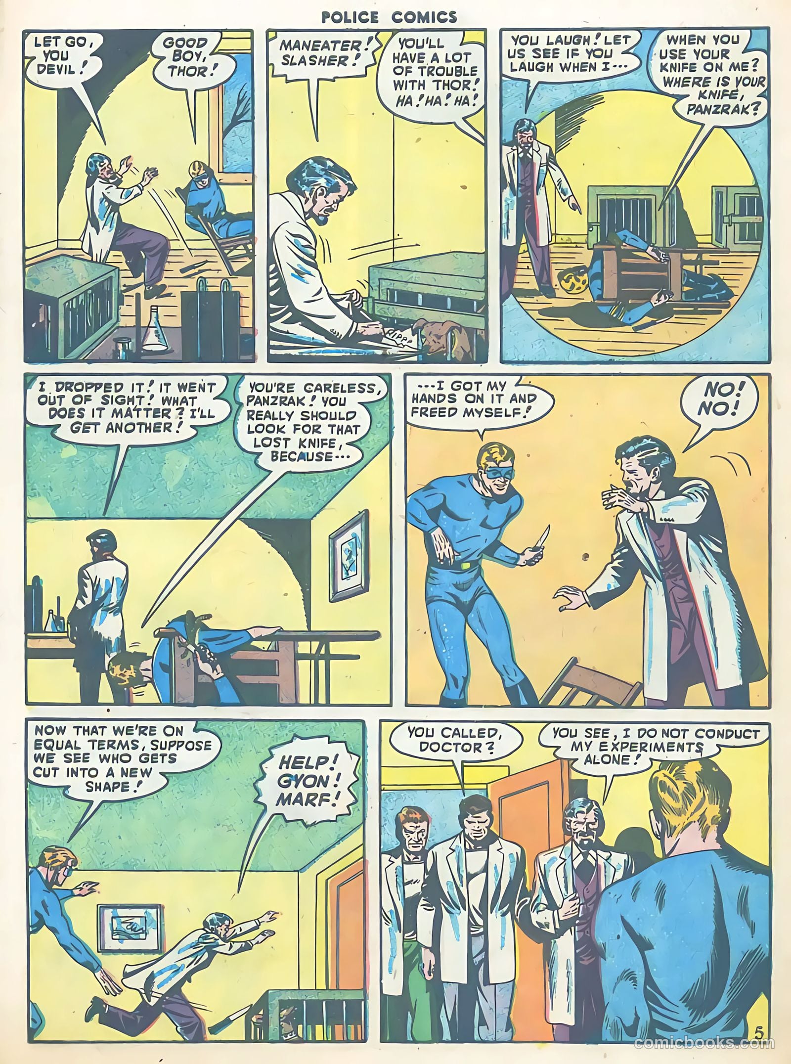 Police Comics #75 (1948) — page 48 of 52