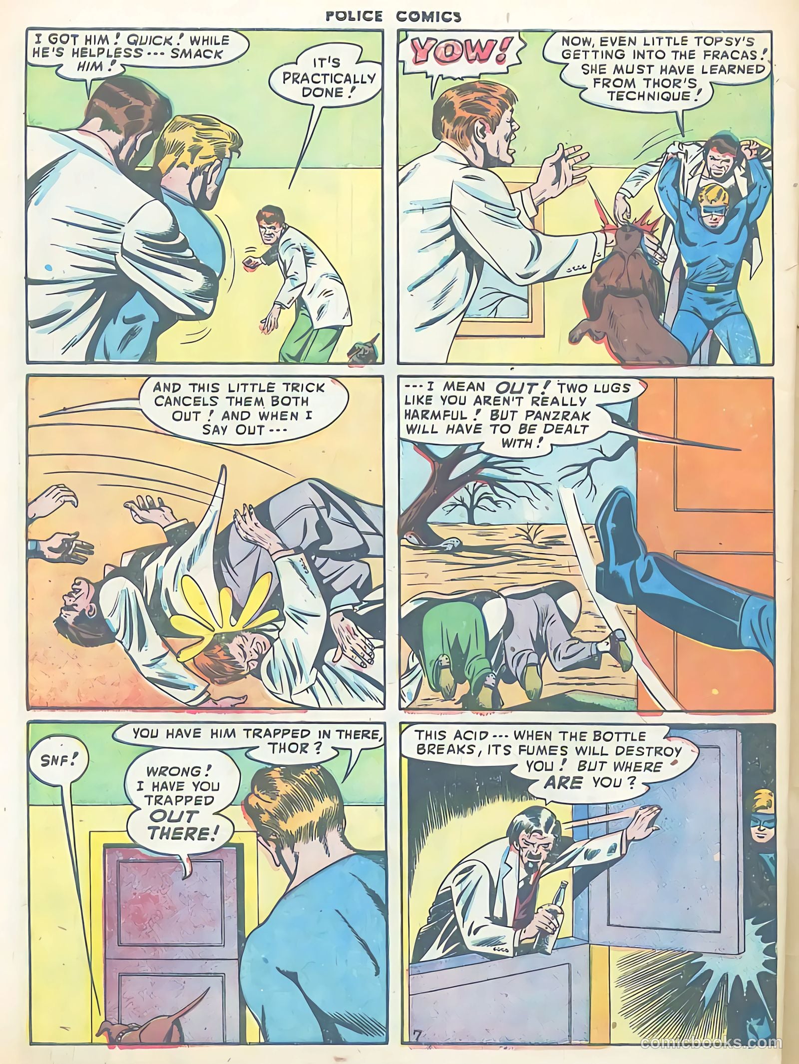 Police Comics #75 (1948) — page 50 of 52