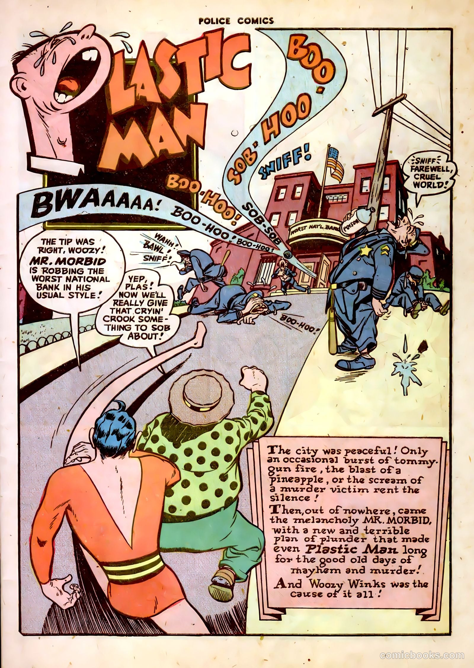 Police Comics #76 (1948) — page 3 of 52