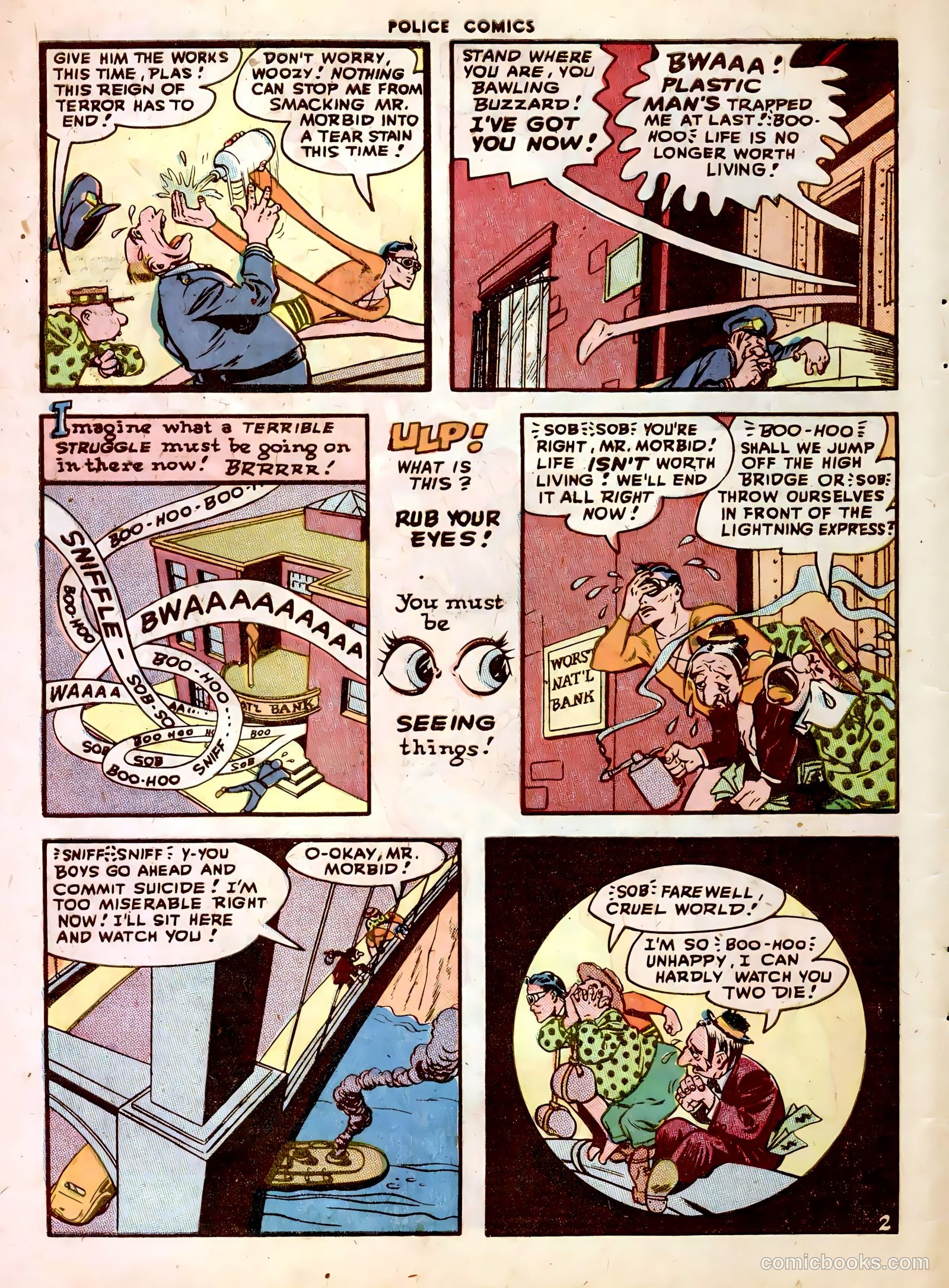 Police Comics #76 (1948) — page 4 of 52
