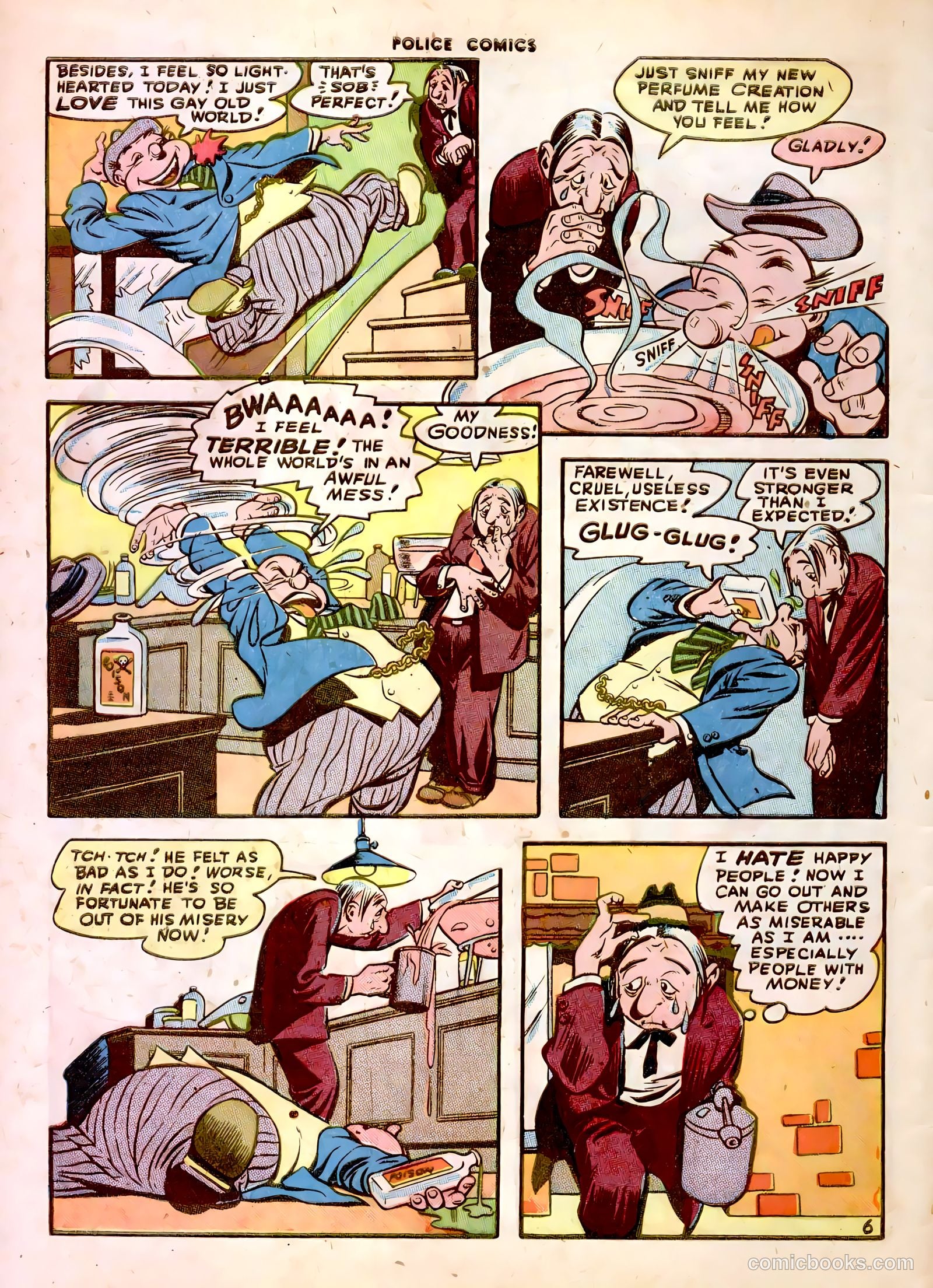 Police Comics #76 (1948) — page 8 of 52