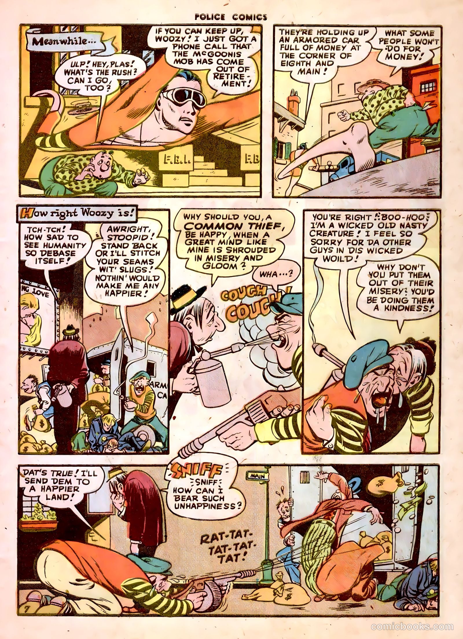 Police Comics #76 (1948) — page 9 of 52