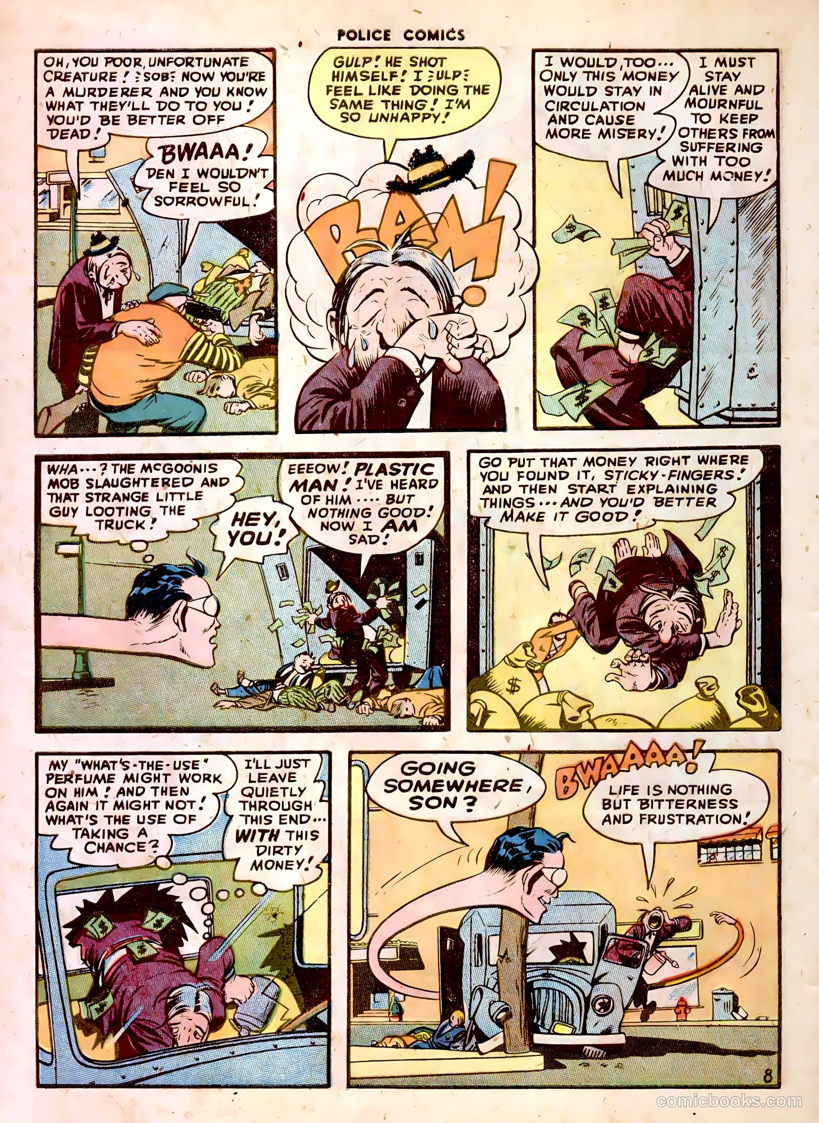 Police Comics #76 (1948) — page 10 of 52