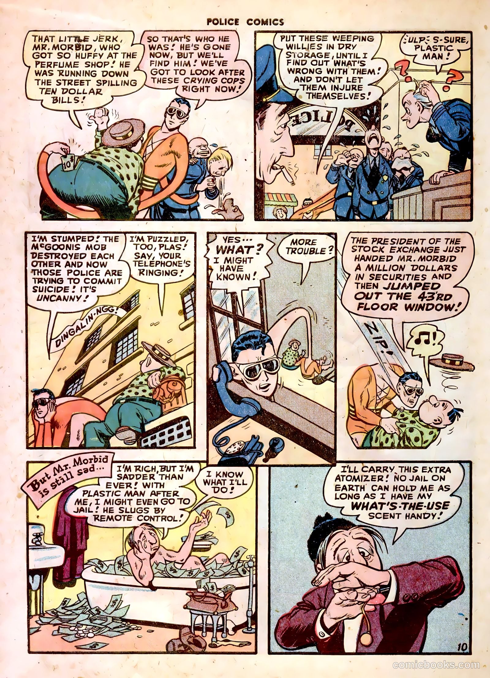 Police Comics #76 (1948) — page 12 of 52